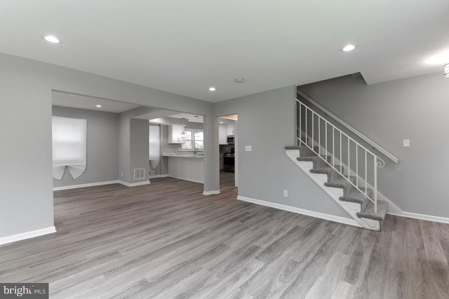 Pending release! Buyers financing fell through.
This home is beautiful and completely renovated!  This 5 bedroom 2 .5 bath has an open concept with beautiful engineered wood floors throughout the entire main level. It has a completely finished basement with two bedrooms and a nice entertainment area. The main level offers a bedroom just perfect for in-laws.
This home has a  New  roof, New 200 amp electrical box, new plumbing, a new HVAC system, 24 new windows, New  eat-in Kitchen with stainless appliances and  gorgeous granite countertops,
This property is located very close to public transportation, grocery stores, and much more.
Don't miss out on this lovely home because it won't last long. Check out our video!!