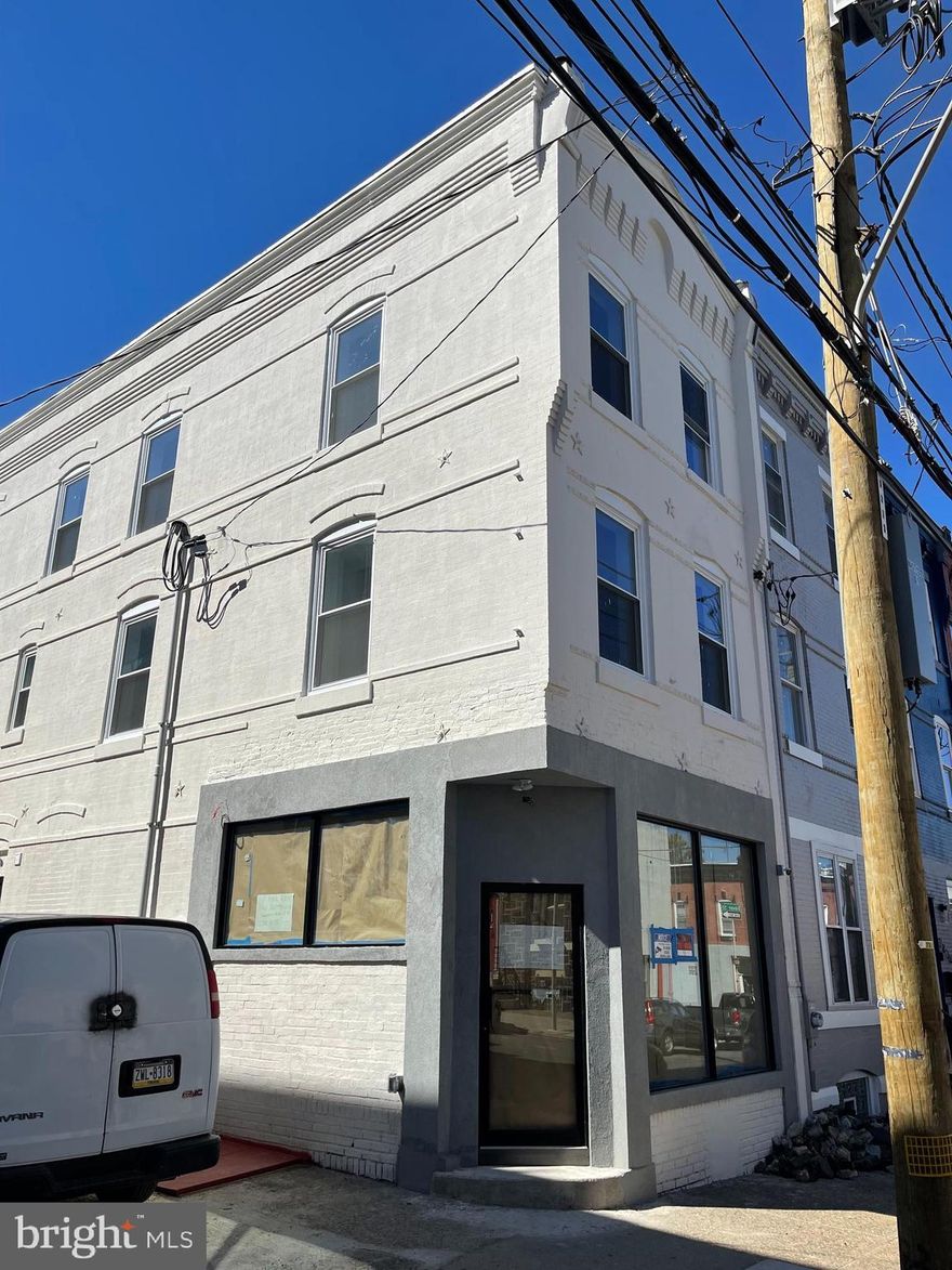 **AVAILABLE NOW - Be the first to occupy this beautifully Renovated and  Full-of-light home in Brewerytown, corner of Master and Newkirk Street! Modernity blends seamlessly with elegant architectural designs.  This 3rd floor unit features 1 Bedroom, a large Kitchen, a Living/Study Room, and a spacious 2-sink beautifully finished bathroom.  Perfect for a professional working from home.  The kitchen offers a neutral tile backsplash, a large granite countertop, modern white cabinets, and stainless steel appliances while preserving beautiful brick walls. The apartment has recessed lighting, an in-unit washer/dryer, a dishwasher, and luxury vinyl plank floors throughout the entire unit.  Live Online Camera monitoring inside and outside the apartment and building 24hr. The tenant pays all utilities. Pet friendly (1 pet) = cat or Small Dog. Pet fees apply.  First, last, and security are required to move in (3 months). Application fee is $35 per adult (18+). Schedule a showing today before it's gone.