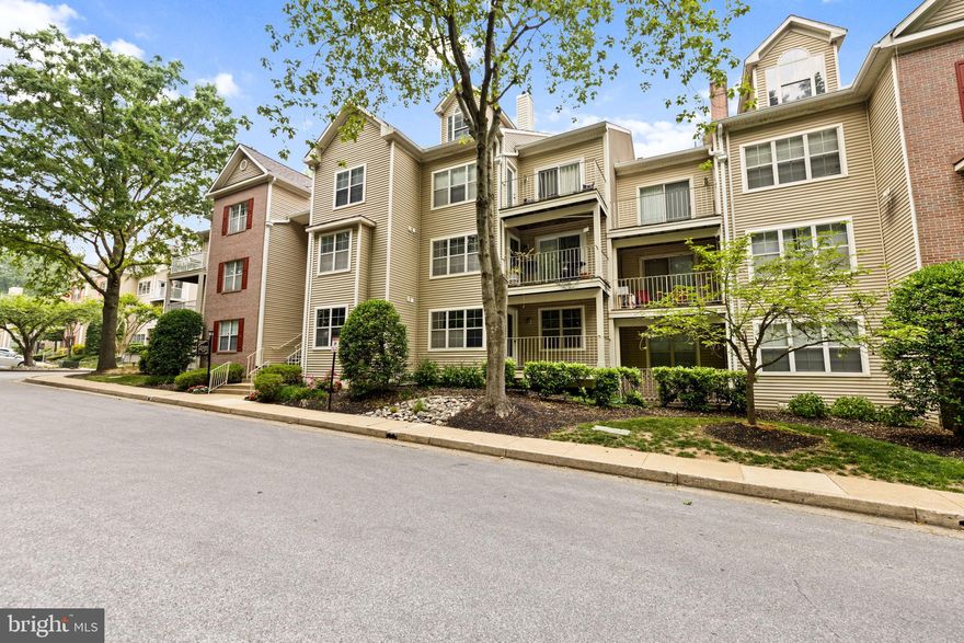 Welcome to 2320 L Falls Gable Lane! This ground level 2 bedroom 2 bath  move in ready unit is tucked away in a quiet location surrounded by trees. This condo boasts  new carpet and fresh paint throughout, large walk-in closet in primary bedroom,  both bedrooms are ensuite, private balcony off of the living room and an open floor plan with lots of natural light! Enjoy the community pool this summer! Great location with one assigned parking spot close to shopping,  I695, I83 and much more! Offers will be reviewed by seller Sunday 6/11 at 7PM.