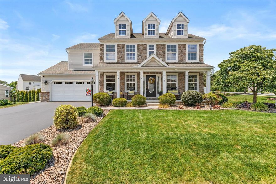 Welcome to this beautifully maintained home in the highly sought-after Lower Dauphin School District. The kitchen takes center stage featuring stunning quartz countertops, custom built cabinetry and a charming eat-in area complete with a built-in bench seat that lifts to reveal hidden storage- perfect for keeping things tidy and functional. Step outside to your own backyard destination, where entertaining is a breeze. This oversized, fenced in yard offers three distinct entertaining spaces, including one with a cozy gas fireplace- ideal for year round gatherings. Whether you’re hosting a summer BBQ, relaxing by the fire on a cool evening, or enjoying quiet moments with family, this home is designed to make entertaining easy and enjoyable. Don’t miss the opportunity to make it yours!