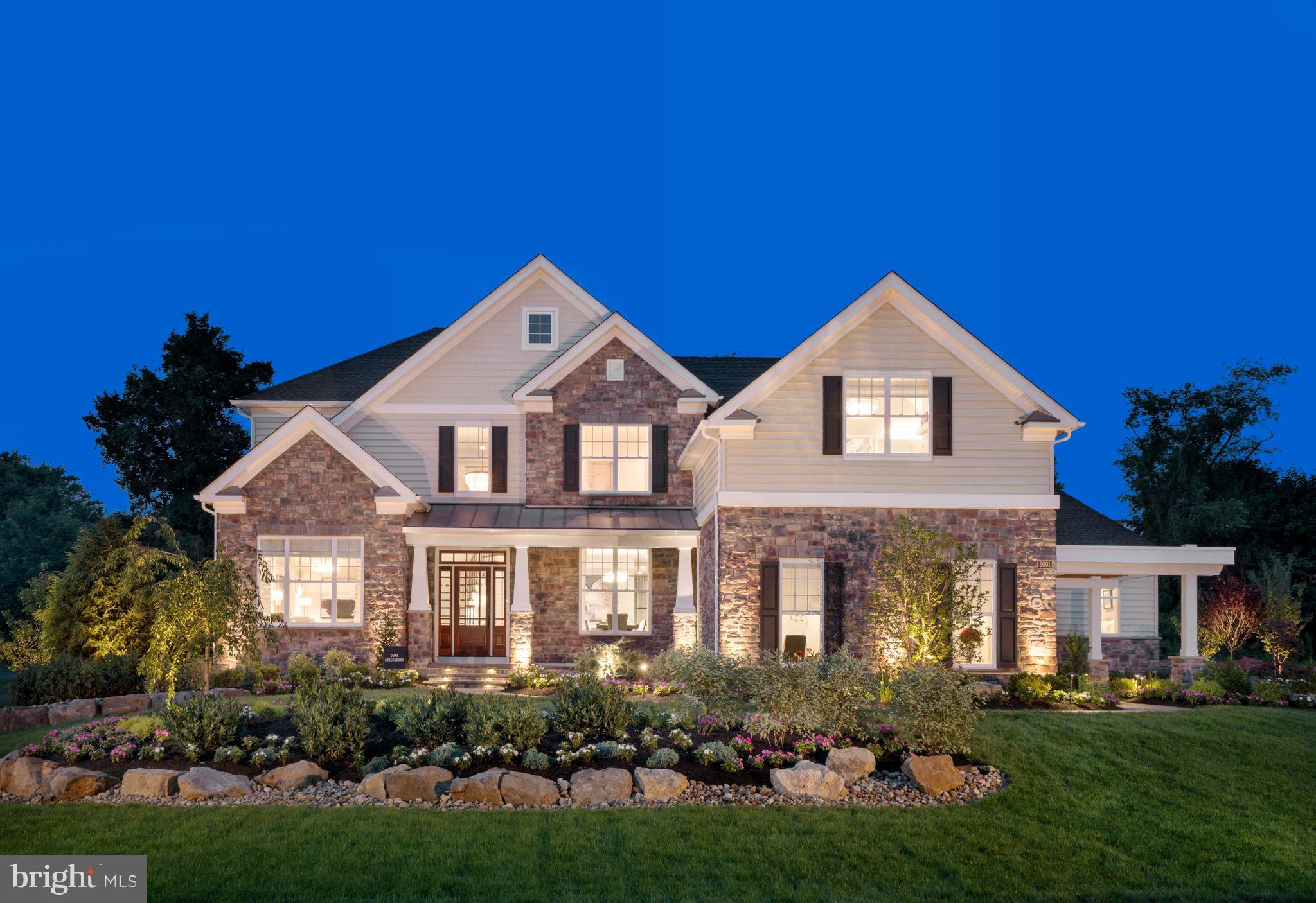 Model Home! Rare opportunity to purchase a Toll Brother's renowned model homes. The Duke Greensboro. Please see sales consultant for additional information