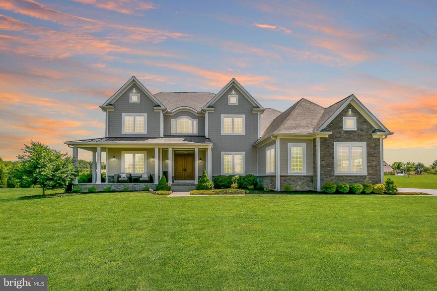 Custom built in 2017, this 5-6 BD/5.5 BA luxury home on 1.27 acres in Phoenix is tucked away in the community of Briar Knoll - just minutes from the scenic views of Loch Raven Reservoir and the rolling hills of the Hereford Zone and Maryland Hunt Country. It is  the ideal location for the buyer seeking a peaceful setting in a convenient location in Baltimore County. 

Designed for modern living, this home features the most-desired amenities that today’s home buyers crave. From the moment you enter through the two-story foyer with a sweeping staircase and hardwood flooring throughout, you’ll feel as if you are in a brand new home. The elegant and light-filled living room with a gas fireplace has floor-to-ceiling windows that look out on the expansive and beautifully landscaped backyard. Continue into a gourmet kitchen and breakfast room with quartz counter tops, a sizable island with stools, stainless appliances, double wall ovens and endless cabinetry. A butler’s pantry with wet bar connects you to the formal dining room with decorative wainscoting and tray ceiling. A first-floor bedroom with private en suite full-bath, a half-bath and great work-at-home office completes this first level. 

The second level with an expansive overlook to the first floor, features a private primary suite with ample sitting room, dual custom walk-in closets and a spa-like master bath with soaking tub, three additional spacious bedrooms, two additional full-baths and a laundry room.   

The lower level features a huge entertainment room with home theater, a home gym – or extra bedroom – and several other finished bonus/storage rooms as well as a substantial unfinished portion for additional storage. 

Just 6 years young, this home has been lightly lived-in and feels brand new!  Additional amenities in this impeccably maintained home include Control 4 Home Automation system, bluestone patio w/ fireplace and built-in grill, whole-home audio system, California closet systems throughout and a 3 large car garage.