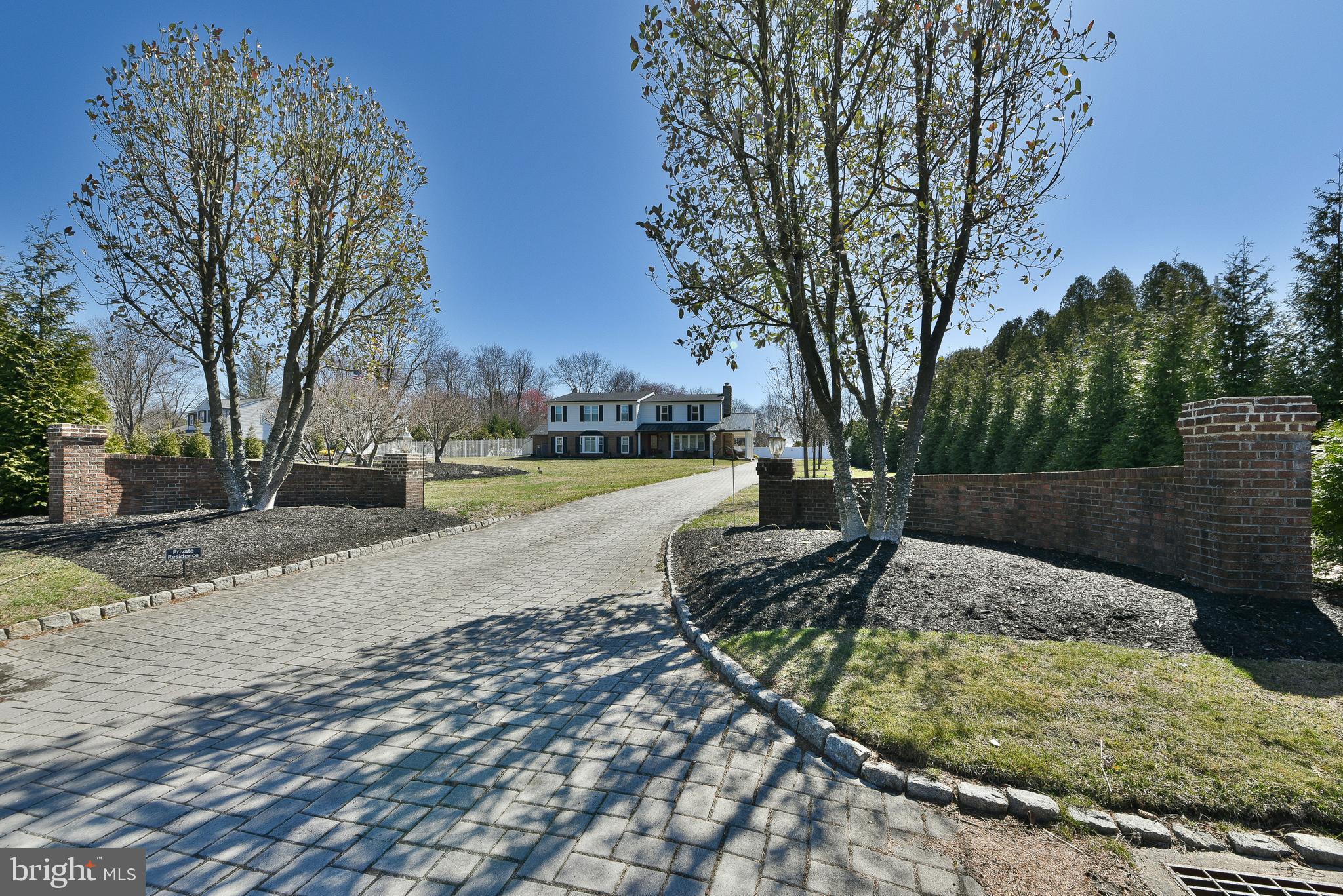 Welcome to 805 Churchville Road, a stunning residence nestled on a sprawling 1-acre lot that offers unparalleled privacy, gracefully surrounded by mature green arborvitae trees. This beautifully renovated home with a LUXURY In-Law Suite, features 5 bedrooms and 4 full bathrooms, boasting over $250K worth of upgrades completed in 2023.
Approaching the property, you'll be greeted by a charming brick façade and a picturesque cobblestone driveway leading to ample parking—capable of accommodating over 20 vehicles. The exterior landscaped with a 7-zone sprinkler system ensuring easy maintenance. A new roof, shutters, windows, gutters, James Hardie® siding, and stately pillars were freshly installed in June 2023, enhancing the home’s curb appeal.
Inside, you'll discover over 3,300 sq. ft. of above-ground living space, complemented by an additional 600 sq. ft. of storage in the original basement, which dates back to its construction in 1950. The centerpiece of this home is the spectacular deluxe kitchen, ideal for culinary enthusiasts. It features a Subzero refrigerator, double Wolf® ovens, a Wolf® gas cooktop, a wet/dry bar complete with two built-in fridge drawers and a Wolf® heating drawer, all accented by granite countertops and timeless solid cherry wood cabinetry.
The home boasts two master suites—One conveniently located on the first floor (In-Law Suite), equipped with a full bathroom featuring a zero-entry walk-in handicapped shower and a private, handicapped entry. A second, luxurious master suite upstairs, includes a soaking tub and a walk-in shower adorned with stylish basalt herringbone tile.
You’ll find new luxury vinyl plank flooring throughout, perfectly paired with the beautifully preserved solid cherry wood hardwood floors beneath. Every interior space was tastefully painted in 2023 with Sherman Williams® Emerald paint in the versatile "City Loft" hue, setting a welcoming tone throughout. For added convenience, there are two laundry closets—one on each floor—as well as a newer 3-zone central air conditioning system.
Additional highlights include a cozy gas fireplace in the main living area, robust 200-amp electric service, and a fully waterproofed basement, equipped with a new sump pump.
Step outside to your own private oasis featuring an expansive inground pool measuring 52’ x 22’ and 10’ deep, with a capacity of 55,000 gallons. Enjoy relaxing in the jacuzzi integrated beautifully into the pool’s architecture, or take a dive off the 1-meter diving board. The pool’s filtration system was recently upgraded in August 2024, and a newly purchased pool cover ($5K) is included for your convenience.
With plenty of space and thoughtful design, 805 Churchville Road is perfect for multi-generational living or for anyone looking to create lasting memories in a luxurious setting. Come experience this extraordinary home today!