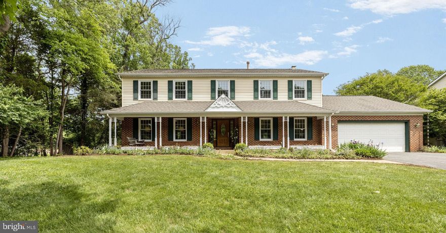 OPEN SUN 5/25 1-3pm. Welcome to this spacious 4-bedroom, 3.5-bath colonial set on a beautiful 3/4 acre lot in Quince Orchard Manor ready for the next owner to enjoy!  The main level features a bright, open floor plan with a generous living room, separate dining room, eat-in kitchen with center island, cozy den with fireplace, private study, and powder room.  Upstairs there are four well-proportioned bedrooms including a large primary suite with walk-in closet, dressing room, and ensuite bath with soaking tub and separate shower. Three additional bedrooms share a well-appointed hall bath.  The finished lower level offers a huge recreation room ideal for a home theater, game room, or gym along with a full bath and an oversized mechanical room with plenty of storage space to stay organized. Step outside to enjoy the large deck with retractable awning perfect for entertaining. The deck leads to a patio and an expansive backyard with mature trees and a storage shed.  Other highlights include lovely hardwood floors, newer double-hung windows, mud room, and a roomy 2-car garage.  This property has the tranquility of a rural setting but the convenience of being located adjacent to the Kentlands with easy access to I-270.  Don't miss out!