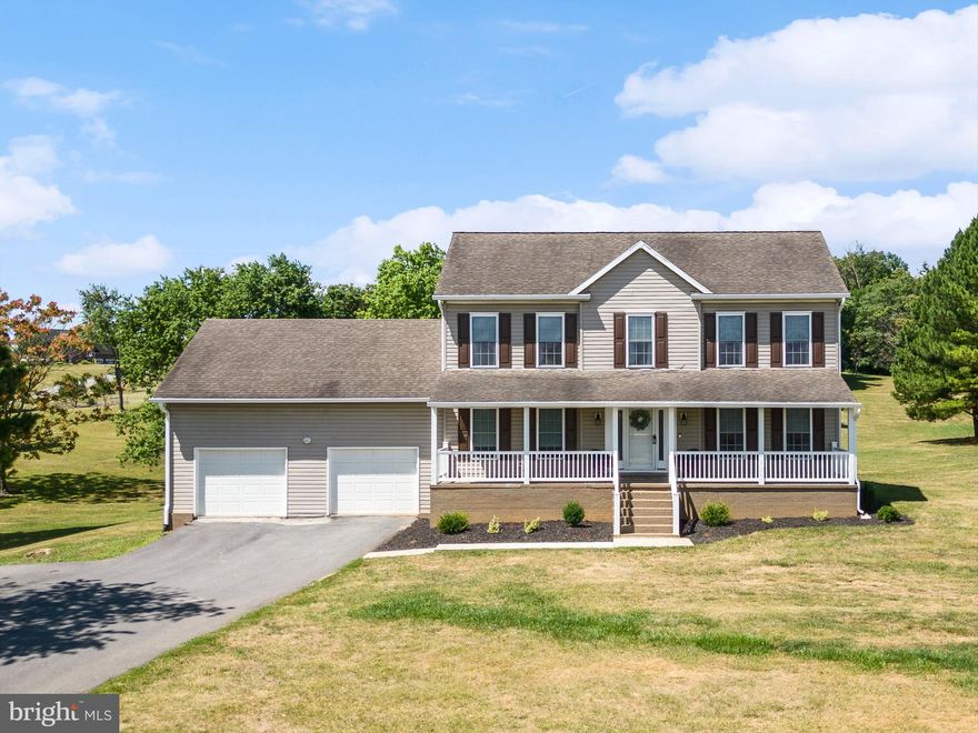 Price improvement! Welcome to Your Dream Home in the Highly Sought-After Tabler Estates! Located on a 2-acre lot.,this 4-bedroom 2.5 bath home has luxury vinyl planking throughout the home and basement. The kitchen has updated appliances, backsplash, and quartz countertops. Updated bathrooms with new vanities, bathtubs, showers and light fixtures, while new lighting and ceiling fans adorn the entire home. The sellers added an additional  an estimated 100 sq feet area  which is utilized as an office off the garage along with a 4th bedroom upstairs. The partially  finished basement has new LVP flooring, drywall, ceiling tiles and updated lighting that offers an additional living space. You can say goodbye to laundry day hassles with a conveniently relocated upstairs laundry room. Work from home? The seller's added an office space onto the garage. Get out of the heat and snow with this 2-car garage. Plenty of space for your guests to park as well.  Enjoy the Trex deck with a huge backyard with added outdoor lighting and security cameras that will provide peace of mind for you and your family. Since 2018, this home has gone through significant and tasteful updates, making it a turn-key treasure to move in and make memories. Schedule your showing today!