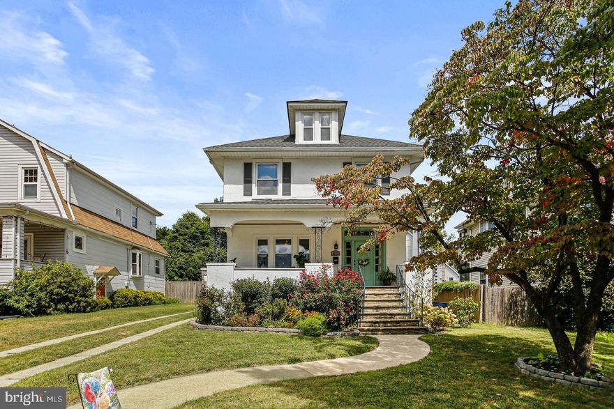 Welcome to 3112 Weaver Avenue, a beautifully updated Colonial in the highly sought-after Beverly Hills neighborhood of Baltimore. This timeless 1929 home has been thoughtfully improved over the years to balance its original character—high ceilings, crown molding, hardwood floors—with modern comforts, clever design, and an abundance of space across four fully finished levels. From the inviting front porch to the private rear flagstone patio, every corner of this property feels both welcoming and functional.
 
Step inside the main level and you’ll be greeted by a bright foyer leading into an expansive living room, accented by gleaming wood floors and classic trim. The formal dining room has been elevated with custom built-in cabinets, stone countertops, picture frame molding, and a wine fridge—perfect for entertaining in style. The updated kitchen offers generous prep space and opens effortlessly into the flow of the home. Just off the main living areas, large windows and thoughtful lighting make the space warm and bright throughout the day.
 
Upstairs, the second floor offers three well-sized bedrooms and two full baths, including a recently remodeled shared bathroom. The renovations here are stunning: a second vanity, relocated alcove toilet, custom tile, crown molding, and updated fixtures bring both function and elegance to this everyday space. The primary suite enjoys ample closet space with newly installed cabinetry and a serene layout that enhances comfort.
 
Continue up to the third floor, where a loft-style retreat awaits. This level was recently transformed with a full bathroom, built-in shelving, and a hidden bookcase door that conceals the entryway—an inspired touch that makes the space perfect for a private office, guest suite, or creative hideaway. It’s a one-of-a-kind feature that adds both whimsy and sophistication.
 
The finished lower level expands your living options even further, with a generous family room and space for recreation, hobbies, or a home gym. With windows for natural light and walk-out access, it’s a flexible extension of the home’s charm.
 
Outdoors, the owners have installed a spacious flagstone patio, ideal for outdoor dining and gatherings. The flat backyard is perfect for relaxation and play, and the detached two-car garage adds rare convenience and abundant storage.
 
In addition to its beautiful spaces, the home boasts practical upgrades: central air conditioning was replaced in 2025, laundry appliances in 2024, and thoughtful renovations from 2023–2024 have ensured that the home is truly move-in ready.
 
All of this is nestled in a friendly, walkable neighborhood beloved for its community spirit and accessibility. You’ll enjoy strolling to nearby Safeway, coffee shops, local businesses, restaurants, and Lake Montebello. Beverly Hills is known for its inclusive atmosphere and tree-lined streets, making it a truly special place to call home.
 
3112 Weaver Avenue combines the best of historic charm and modern living, with unique custom features and a location that offers both convenience and character. This is more than a house—it’s a home designed to grow with you, entertain beautifully, and provide comfort for years to come.