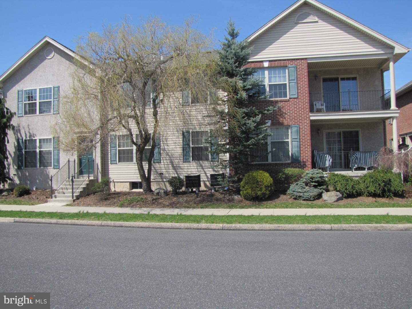 Beautiful two bedroom apartment in pristine condition on first floor. Spacious rooms. Hardwood flooring in kitchen and dining room. Carpeting in living room and bedrooms. Master bedroom with walk-in closet. Laundry hook-up. Kitchen has dishwasher and built-in microwave. Refrigerator not included. Private patio. Enormous full basement. Located on a quiet cul de sac street in the borough. Private off-street parking. Tenant responsible for utilities. Security deposit. Non-smoking building.