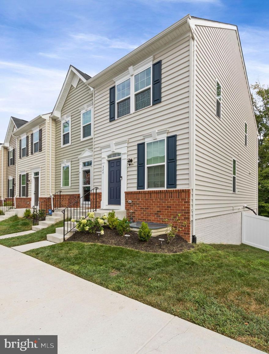 Buyer financing fell through, so we're BACK! Don't miss out on this opportunity again. Welcome to your dream home in the heart of Rappahannock Landing! This exquisite end unit townhouse offers the perfect blend of modern luxury and convenient living. Boasting 3 bedrooms and 3.5 baths, with over 1,900 square feet of living space, this home is the epitome of comfort and style. 

Ideally located just off Route 17, this home offers easy access to all the amenities and conveniences you need. The open-concept layout is perfect for entertaining, and the fully fenced backyard, complemented with a PVC deck, provides a serene outdoor oasis. 

Built just over a year ago, this home still retains that "new home" feeling, with contemporary finishes and pristine features throughout. One of the unique highlights of this property is the four-foot wall extension, an added feature during construction that enhances both interior space and architectural character. Don't miss out on the opportunity to make this stunning townhouse your forever home in Rappahannock Landing!