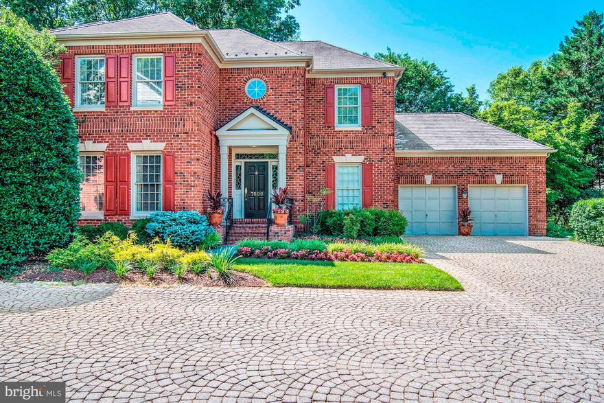 NEW LISTING! Welcome to this captivating residence recently updated by an acclaimed Washington area designer! Sunny exposure with views from every room including views of a beautiful english boxwood garden and expansive entertaining deck. Spacious garden and lawn area large enough for a pool yet privacy abounds. High ceilings, custom mouldings, beautiful hardwood floors, and an open floor plan perfect for everyday living as well as formal entertaining. Main level includes library, living room with double sided fireplace, family room with stone fireplace open to kitchen, gourmet kitchen with island and breakfast room too. A formal butler's pantry leads to the high ceiling dining room. Master suite with sitting room, fireplace, and renovated sumptuous master bath. Two additional bedrooms on this level each provide for an en suite bath. The lower level includes large den/fourth bedroom opportunity with added window and private bath plus powder room. Lower level wine cellar room, lower level family room with fireplace and pool table room too. Storage galore with two large storage rooms as well as additional closet space throughout. A full two car garage is located on the main level of the home along with walkways on both sides of the home to the beautiful backyard boxwood gardens and deck. One of the largest courtyards in Prescott with ample parking for guests. Avenel offers full landscape maintenance, swim and tennis facilities, and surveillance.