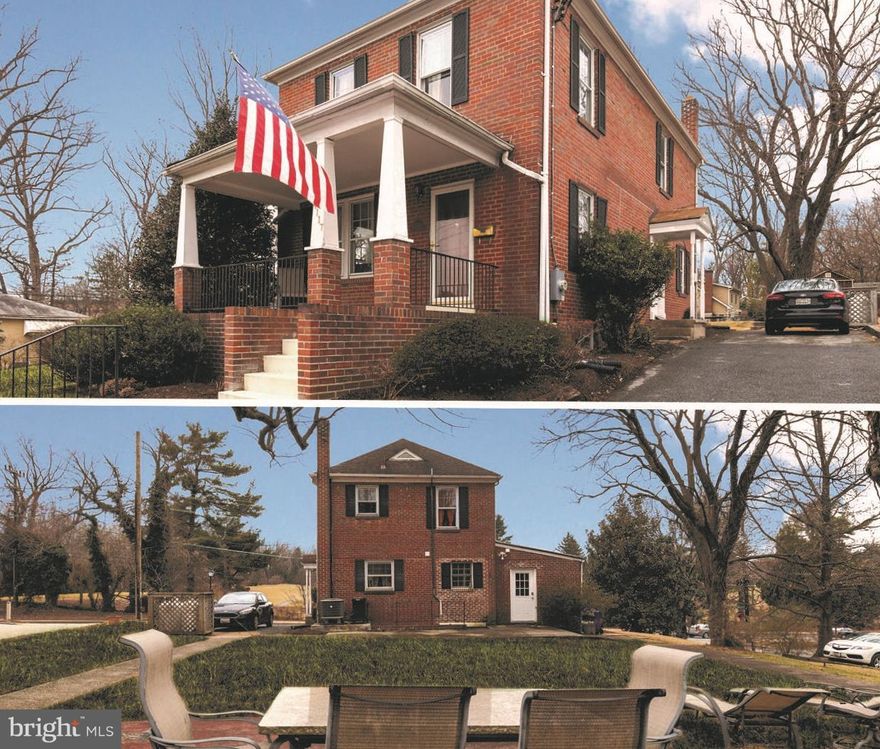 Open Sunday,May 20 from 2-4 pm.  Incredible price for Chevy Chase. 2400 +/- finished sq.ft. 4BR, 3FB's. Beautiful home with huge yard perfect for your vegetable garden and outdoor entertaining. Renovated kitchen with granite and SS. Renov. baths. Original wood trim and hardwood floors. Formal living room and dining room. corner lot with plentiful parking for 6 cars. Come fall in love.