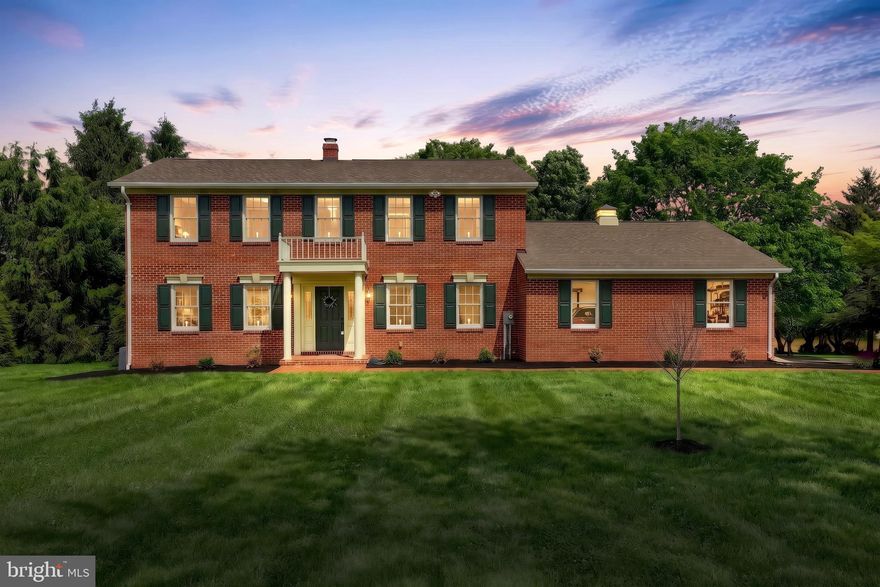 Some homes are loved into something special, and this one shows it. Tucked on a flat .88-acre lot backing to open farmland in the Southern York County School District, this fully refreshed brick-front colonial offers 2,968 square feet of finished living space, four nice bedrooms, and 2.5 updated bathrooms. The main floor features a generous living room that runs the full depth of the home - keep it as-is or divide it to create a dedicated home office, playroom, or hobby space alongside your main living area. A separate dining room, a completely new kitchen with stainless appliances, a family room with a gas fireplace, and a stunning sunroom with a cathedral ceiling and a curved wall of arched windows overlooking the backyard round out the main level. On the second floor, the primary bedroom includes an en-suite bathroom and walk-in closet. Outside, enjoy a paver patio, screened gazebo, and plenty of open yard - ideal for a pool, garden, playset, backyard games or all of the above. Updates include new LVP flooring, new carpet, fresh paint throughout, updated fixtures, and refreshed landscaping. The unfinished basement offers solid additional storage or a blank slate for whatever the new owners envision. Minutes to I-83, breweries, restaurants, and local amenities.
This is the home where the holidays feel right, the backyard gets used, and the sunroom becomes your favorite room in the house. Fully updated and move-in ready, it is waiting for the family that will love it just as much as the last one did. Opportunities like this don't last long in Southern York County.
