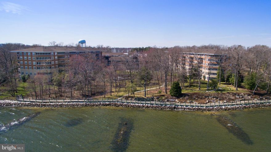 Distinctive Waterfront Retirement Living (60+) with first class amenities. Wye II unit is 1100 sq ft with 1 master bedroom, 1.5 baths, enclosed balcony with views of the Chesapeake Bay. Monthly Coop fee of $3285 covers virtually all living expenses including taxes, insurance, cable tv, housekeeping services, utilities, on meal per day, etc.