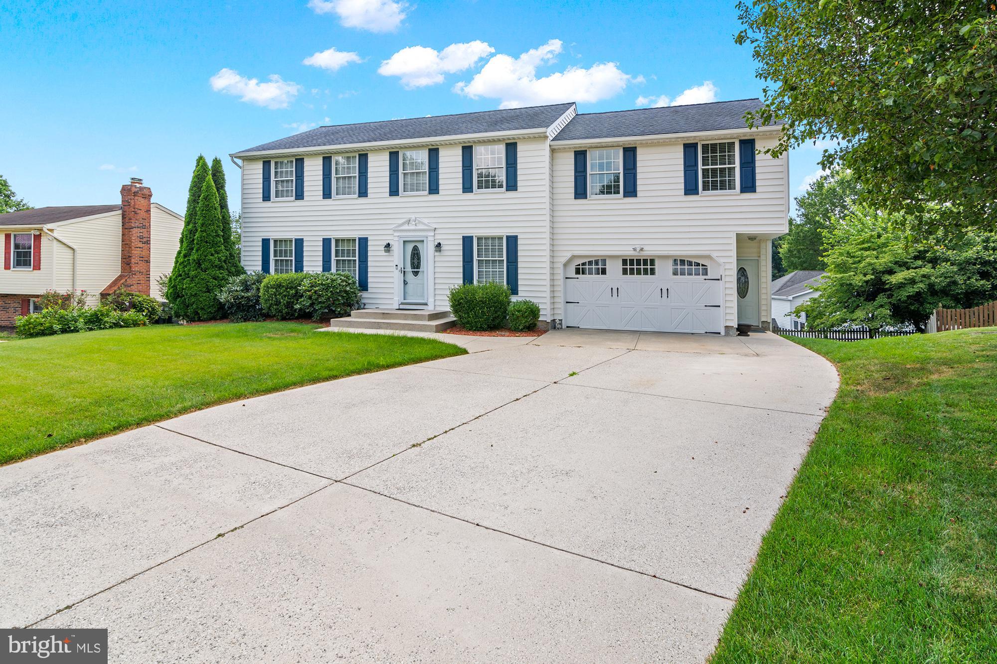 Sellers have set an offer deadline of Sunday July 27th at 6pm!! Stunning Perry Hall Colonial! If you are looking for space - this is the home for you! Spacious colonial with attached suite above the garage - perfect for in-laws, older kids wanting their own space or even a home office. The main house features four bedrooms and two full baths on the upper level. The main level has a large living room, completely open kitchen/dining area with large island/breakfast bar, beautiful cherry cabinets with crown molding, granite counters, stainless appliances. Sliding doors from kitchen to a rear deck covered by awning and a few steps down to the lower deck. Half bath on main level. The fully finished lower level has a great family room with recessed lights, laundry area, storage area, mechanical room and half bath. Above the over-sized two-car garage, there is a set of stairs up to the apartment which features a full kitchen, spacious bedroom, full bath and closet. If you are looking for a home that has a larger than normal space for home office, gym, guest area or multi-generational living, this home checks all the boxes. No HOA fees / no deferred water/sewer fees.