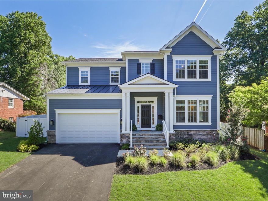 Welcome to 1114 Ware St SW! Built by Evergreene Homes in 2023 with 3 fully finished levels this open and airy floor plan is designed with entertaining in mind. The main floor features 10ft ceilings, a guest suite with full bathroom and an amazing kitchen with state-of-the-art stainless-steel appliances, quartz countertops and upgraded cabinetry. Off the great room is access to the beautiful and spacious backyard with in ground pool, pool house with full bath, beverage center and room to relax. On the upper level the main suite is a haven of privacy with an abundance of natural lighting and is complimented by the adjoining master bath with double vanities, spa like free standing tub and 2 large walk-in closets. Each upper level bedroom has attached bathrooms and great closet space. The basement is well appointed with an addition bedroom, full bathroom, exercise room, recreation space and media room. Great location with close proximity to the Vienna Metro, Mosaic District and Tysons Corner where you can enjoy upscale shopping and dining. Madison High School District.