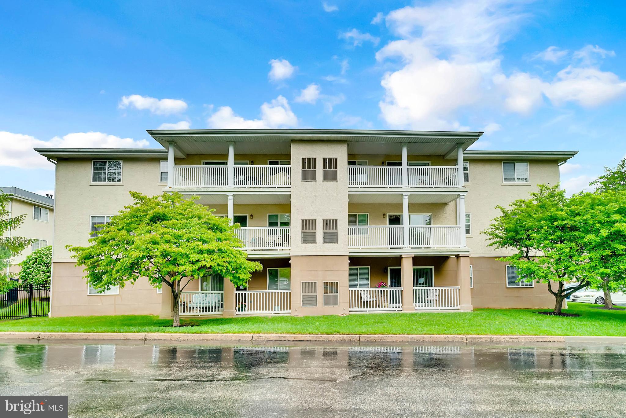 Welcome to easy living in Paoli Pointe Condominium! This highly sought after, active adult community, is the ticket to living your best life on the Main Line. Close to everything, yet tucked away in a private and quiet community, this third floor condo provides peace and serenity, both inside and out. Unless you are looking to get your steps in, there is no need to, as from the moment you get out of the car, to the moment you enter your one floor living home, there is not a step to traverse. The elevator provides a smooth ride to your top floor home, overlooking the tree tops.
Inside, you are welcomed into a gracious foyer with views into the living room and straight through to the expansive balcony and green space. The foyer features a large closet, wainscoting and crown molding, and opens into the living room which boasts a gas fireplace and oversized sliding glass doors accented by lovely plantation shutters. The living room is open to the balcony, as well as the dining area, which flows into the well appointed kitchen. The flow and connectivity of these rooms are ideal for both everyday living and entertaining. You will be pleased to see that the kitchen offers ample workspace on the granite countertops and plenty of cabinetry for storage. Off the kitchen is the conveniently located laundry area, which offers additional storage space, as well.
Down the hall, you will find the spacious master suite, complete with a recently remodeled ensuite bathroom, including a chic and space saving sliding barn door, and very large closet. The secondary bedroom is great for a home office, study or guest bedroom. The hall bathroom has also been recently remodeled and features a walk-in shower. Outside, the balcony is private and allows room for both dining and lounge areas. There is also a sizable storage closet located off of the balcony.
The home boasts tasteful updates, luxury plank flooring throughout, and a neutral color palate, making 521 absolutely move in ready.
The association covers all of the outside work, so all you need to do is enjoy the amenities. The community area offers an exercise room, pool table, library, TV room, large living room with a fireplace, game area, kitchen and social dining facilities. There is also an outdoor pool (being opened as we speak) and enclosed courtyard area. If you are so inclined, weekly social activities include movies, card games, and parties in the community dining room. There are also events from pool parties to dinner theater trips and more.Â
The condo fee includes: water, sewer, trash and recycling, landscaping, snow removal, exterior building maintenance, swimming pool with access to a gas grill, Master Insurance Policy, DISH TV basic cable 60 channel package, Advent Security smoke and fire monitoring, and secure building access.Â
Â
Paoli Pointe offers a prime location; just around the corner from Lancaster Avenue shopping and restaurants, the train station for easy access into Philadelphia, and is also close to major routes of transportation (252, 202, 76, 476), as well as the King of Prussia Mall.
Don’t miss this opportunity, schedule your showing today!