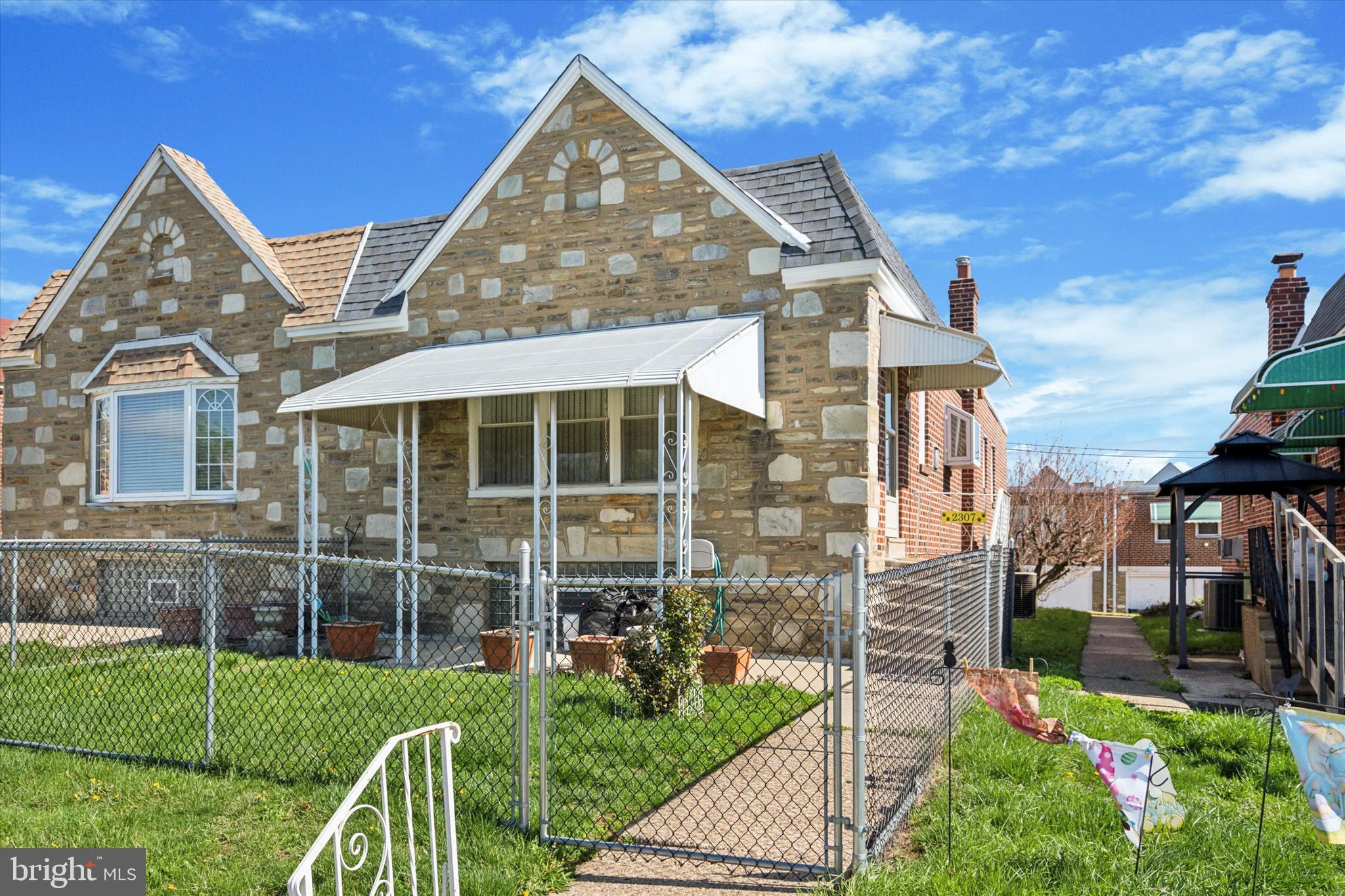 Welcome to 2307 Oakmont Street; a vintage three bed, two full bath home nestled in a tucked-away section of Caster Gardens. This home is just half a block from major shopping destinations, making it easy to enjoy all the conveniences the area has to offer, while the proximity to Bradford Park at the end of the street provides a wonderful opportunity for outdoor activities and leisurely strolls.
This home has been in the same family since it was built, and has been lovingly maintained over the years, offering updated windows, a newer roof, fenced in front yard and a large finished basement. Newly refinished original hardwood floors flow through the first floor, taking you back to the 3 bedrooms and a fully tiled hall bathroom. The main bedroom also features a private ensuite bathroom, a coveted treat for owners!
The lower level of the home features a spacious garage, laundry hook ups, and space for storage. What's more, it has a rough-in for a third bathroom, offering potential for further customization and expansion. The finished portion of the basement is over 500 square feet and perfect for a home office, den or playroom; a basement versatile enough to suit your needs.
2307 Oakmont Street is a place to create cherished memories and call home.