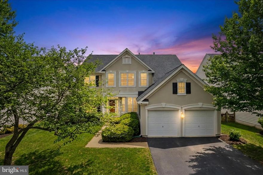 WOW!! This popular Farnham model has been renovated and improved throughout with over $240k worth of updates!  The main level renovation (2021) consists of gorgeous hardwood flooring, built in bookcases in the living room, updated powder room, large study, 2 story family room with stone front gas fireplace, and spacious mudroom with more built in shelving/desk, a dining room with new chandelier, and the exquisite gourmet kitchen with high end white cabinets, stunning stone counters, backsplash, high end appliances, and multiple lighting fixtures throughout. Walkout through the new french door to the screened in porch with lower deck and fully fenced in rear yard. The upper level continues via the hardwood stairs with runner and hallway with hardwood floors. The owner's suite is light and bright with 2 walk in closets with custom closets and a fully renovated bathroom with large walk in shower, 2 vanities with stone counters, and upgraded tile and detailed lighting throughout. There are 3 additional bedrooms (all with ceiling fans) and 2 full baths that have both been updated/upgraded with beautiful vanities, lighting, flooring, and tile surrounds. One bathroom is an en suite set up and one connects the remaining 2 upper-level bedrooms. If you are looking for a great entertaining/hang out area, head to the lower level with LVP floors in the expanded rec room space complete with built ins and a butler's pantry set up with beverage fridge. There is also a stunning media room (components convey), and updated full bath, and tons of storage! Lawn irrigation system and security cameras/system all convey. Ideally located in the beautiful Stone Ridge Ridge community on a quiet cul de sac backing to mature trees with ample guest/visitor parking. Don't miss out on this beautiful, one of a kind home!