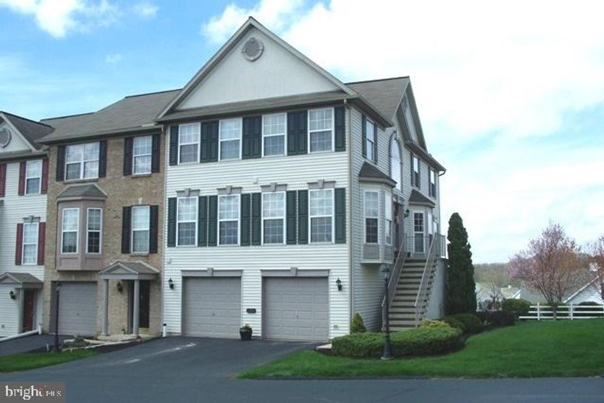 Quick access to I-83 (Queen St exit) Hardwood floors in D/A and foyer Spacious Master Suite and sitting area, W/I closet, and spa bath plus cathedral ceiling. In addition the other 3rd fl BR has on suite bath and W/I closet. Walkout LL den, exercise area, full bath and BR. Patio off LL has plenty of room for potted plants, patio furniture, and grill.