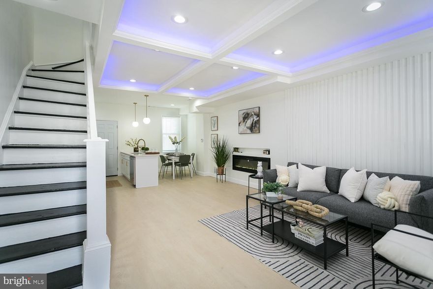 Move-in ready and fully renovated, this charming single-family home in Central Park Heights offers the perfect blend of modern upgrades and cozy comfort. Featuring 3 spacious bedrooms and 2 full bathrooms, the home has been thoughtfully updated throughout. Enjoy a brand-new kitchen and two beautifully renovated bathrooms, along with elegant tray ceilings accented by LED lighting. The electric fireplace adds warmth and style to the main living space, while the finished basement provides additional living or entertainment space. Central air ensures year-round comfort, and the fenced-in backyard is ideal for relaxing, entertaining, or family gatherings. A true turnkey home ready for its next owner.