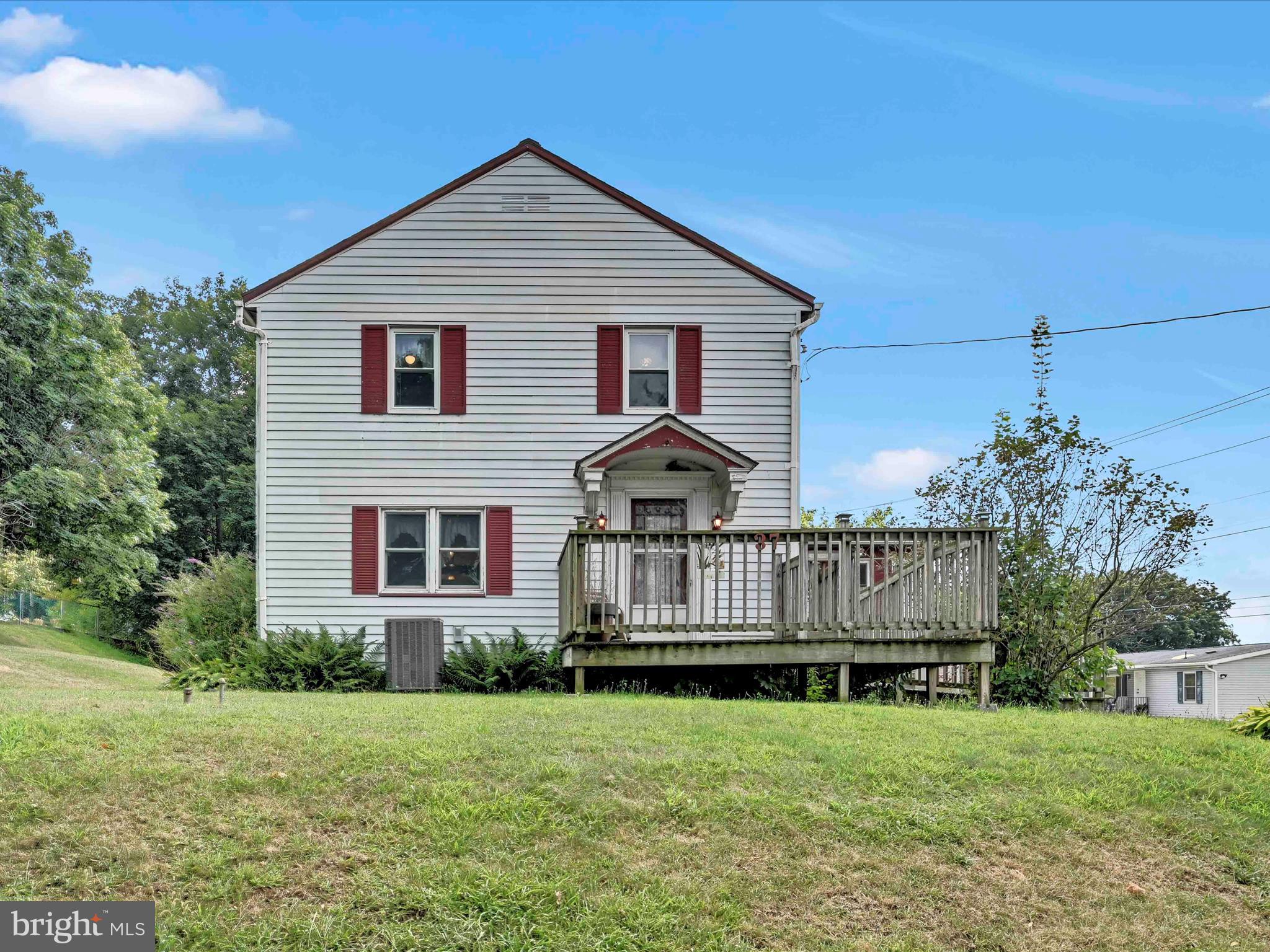 Public Auction Wednesday September 24, 2025, @ 5 PM. Open House Saturday, Sept. 6 & 13 from 1-3 PM. Buyer required a 10% non-refundable deposit. Settlement within 45 days. Buyer pays the RE Transfer tax. List price does not reflect the final sales price. *Frystown 2 Sty Home, .31 Acres, 1711 SF Living Area, Eat-In Kitchen, LR, Sitting Room, Laundry Room with 1/2 Bath. Upper Level consists of 3 Bedrooms and Full Bath, Large Hallways with a wide stairway. Deck w/Roof, Oil Hot Air Heat, CA, 1-Car Basement Garage, Tulpehocken Schools, Note: This Frystown Home on a quiet street would make a great starter home. Within walking distance to the Frystown Park. Newer roof. New Furnace & AC Unit. Close proximity to I-78 & Rt. 501.