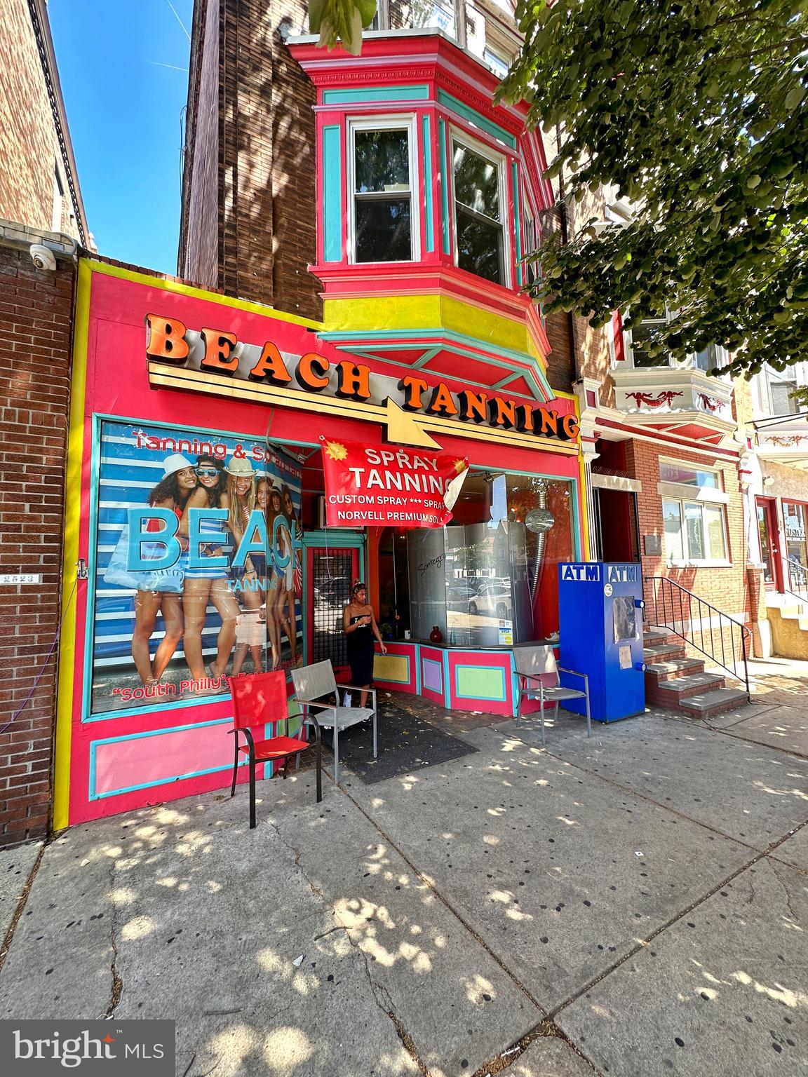 Weclome to this Commercial mixed use property in the heart of South Philly. Zoned CMX-2. On the first floor the owner runs a successful tanning salon business for many years. On the upper levels are 2 apartments each 1 bedroom with full kitchens and full tile baths. The basement houses the mechanicals and a washer & dryer. The yard is massive. This property has a ton of potential. This is one of the nicest blocks of South Broad street. Close to the Navy Yard, all sports stadiums , shopping, the subway and tons of coffee shops and restaurants. Center City is only a few minute drive away and all major highways are just down the road. This is a great opportunity to own a property in a prime location. Come and take a peek!