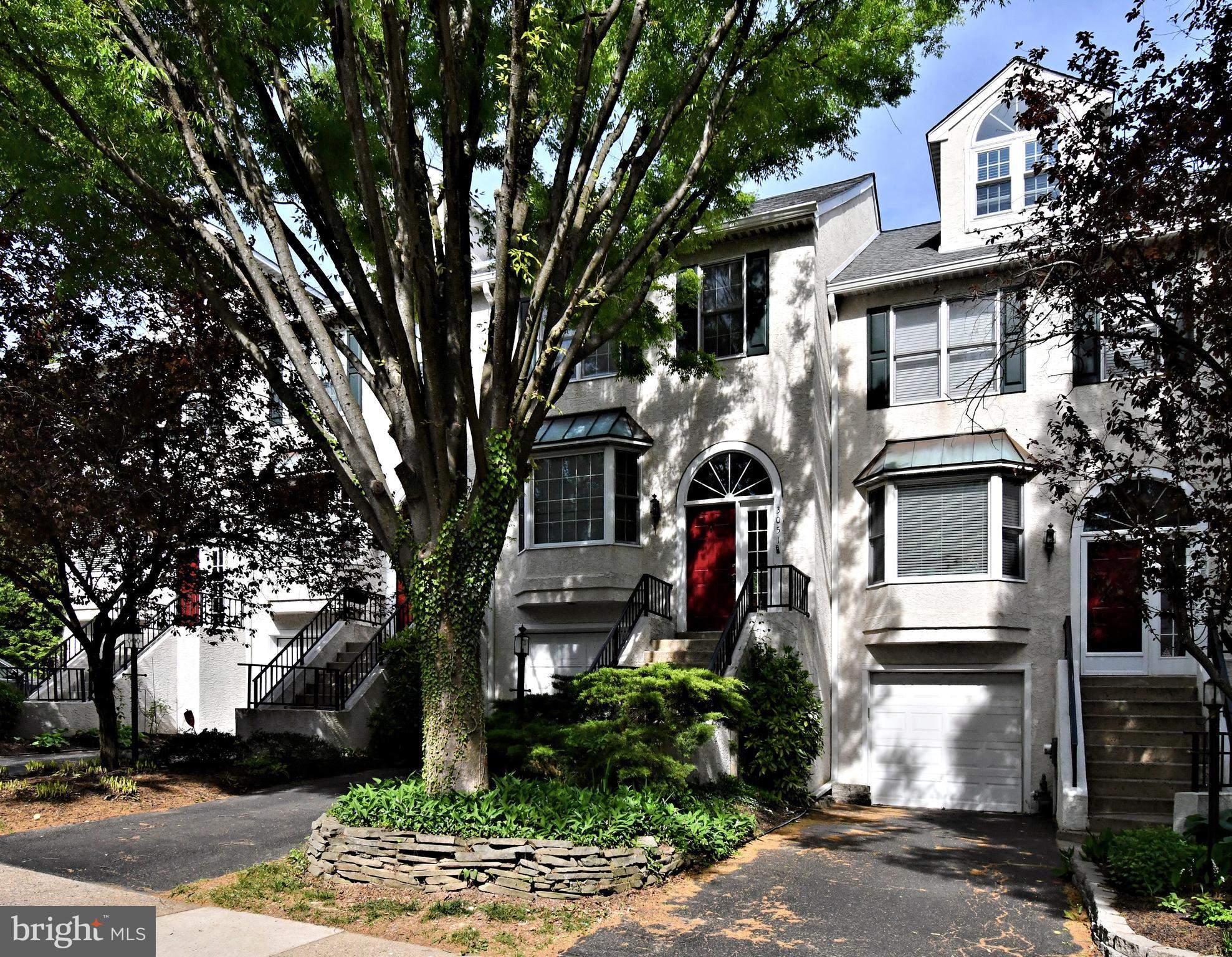 Welcome to 3051 Mitchell Court, a thoughtfully upgraded and meticulously maintained townhome nestled in a highly desirable cul-de-sac in the prestigious Lafayette Hill section of Whitemarsh Township. This 2-bedroom, 2.5-bath residence offers approximately 1,748 square feet of living space, a one-car garage, and an impressive list of custom features that truly set it apart.
Step inside to discover an inviting layout with beautiful red oak hardwood flooring throughout the main and upper levels. The chef-inspired kitchen features elegant Level 6 Cinderella Blue granite countertops, a deep, double Artisan stainless steel sink, and touch-controlled under-cabinet lighting for both functionality and ambiance. Whether you're preparing meals for entertaining guests, this space is both stylish and practical.
Upstairs, you'll find two oversized bedrooms and updated bathrooms with undermount sinks, granite vanities, and upgraded Danze fixtures, providing a touch of luxury and comfort. The living room features a fireplace already plumbed and ready for a gas insert or log set, adding warmth and charm to the main living area.
The ground level is finished with durable, insulated luxury vinyl tile flooring over a concrete slab, making it comfortable and ideal for a family room, office, or workout space. This level also offers direct walk-out access via a French door to an incredible custom rear patio made from Pennsylvania Blue Sandstone, surrounded by raised planting beds and natural views, perfect for outdoor entertaining, gardening, or simply relaxing.
One of the most unique features of this home is the spiral staircase connecting the rear patio to the upper deck, allowing for seamless indoor-outdoor living and a layout not commonly found in this community. Additional outdoor amenities include a serene setting at the back of the property, distant from road traffic and backing to natural surroundings, offering a sense of privacy and tranquility.
The home also features numerous mechanical upgrades, including a high-efficiency Amana 16 SEER 2.5-ton heat pump with 95% gas backup and upgraded venting, a newer gas water heater, washer and dryer, and an alarm system that can be reactivated for added peace of mind. For added energy efficiency, the attic has been upgraded with insulation and includes a temperature-controlled exhaust fan that can be used seasonally for whole-house ventilation.
Located just minutes from local shopping, restaurants, top-rated Colonial School District schools, and major commuter routes, this home offers an exceptional lifestyle in one of Montgomery County’s most sought-after neighborhoods. Whether you're looking for space, comfort, or standout upgrades, 3051 Mitchell Court delivers it all! Don’t miss this rare opportunity!