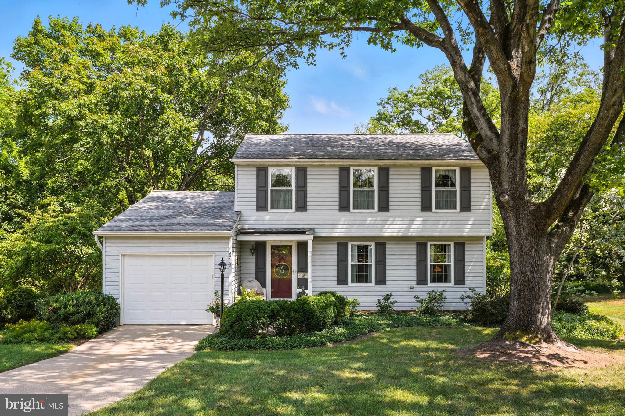 This lovingly maintained single family home has been cherished by the same owners for over 40 years! It's nestled on a quiet cul-de-sac and offers three spacious bedrooms and two and a half bathrooms. The private backyard is a standout feature, with a large deck, backing to trees and a creek and providing a peaceful outdoor retreat. The lower level has a huge rec room with a level walkout to the yard and a large laundry/storage/utility room! The Carrier HVAC system was replaced in 2018, roof in 2016, refrigerator and Bosch dishwasher in 2024 and the washer and dryer in 2022! The kitchen and baths have been updated too! The location is prime in the Village of Kings Contrivance, minutes from Rts 29 and 32 and a couple miles to the Columbia Town Center and Merriweather District! With it's warm character, inviting spaces and desirable location, this home is an ideal opportunity for its next owners.