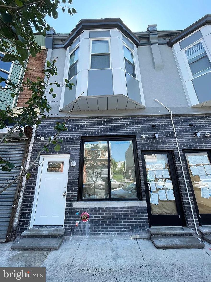 Newly renovated CMX-2 triplex located at 311 S 60th St offering strong income and upside potential in West Philadelphia. The first-floor commercial unit is vacant and ready for occupancy with an estimated rent of $1,500 per month (neighboring commercial space rents for $1,650), while the upper floors feature two newly renovated one-bedroom apartments, one vacant and one currently occupied generating $1,050 per month. With modern updates throughout, flexible CMX-2 zoning allowing a variety of commercial uses, and immediate opportunity to lease vacant units at market rents, this mixed-use property is ideal for investors or owner-occupants seeking a turnkey asset with cash-flow potential.