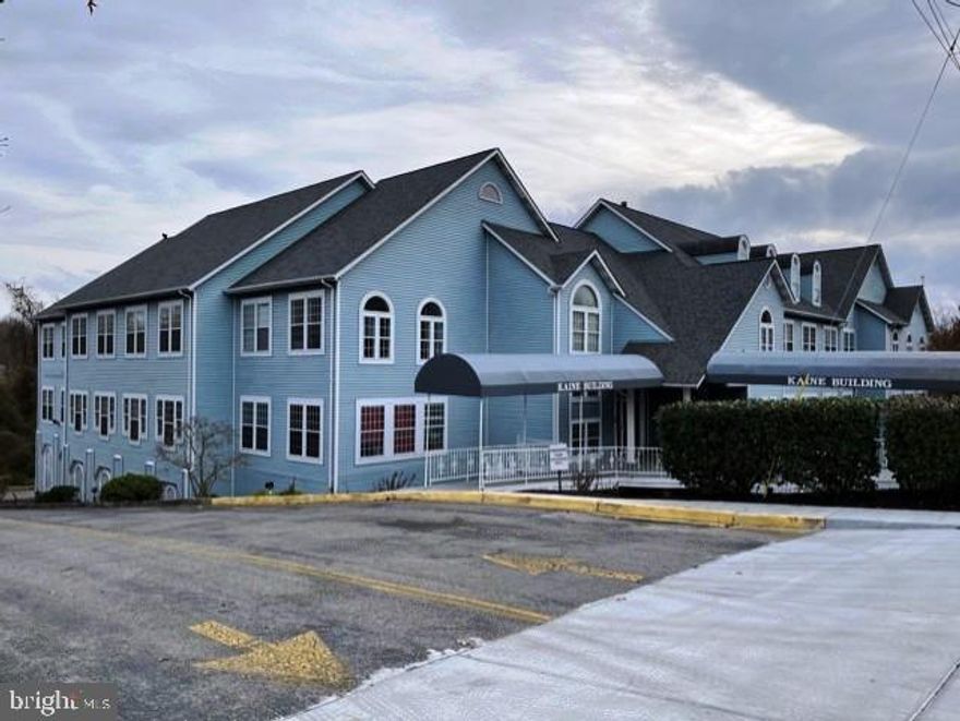 Location, location, location! !st Floor Suite with office and private waiting room available in one of the most convenient office spaces in Prince Frederick!    Whole building common spaces have been recently updated with new flooring and fresh paint, refreshed lobby, and bathrooms are currently being renovated.  Listed rent price also includes monthly CAM fee.