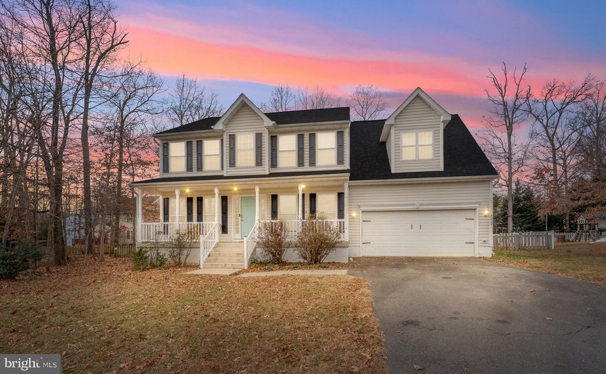 Move-in ready Timberlake colonial located on a quiet cul-de-sac! This well-maintained home features a newer roof and HVAC (both replaced in 2021), stainless steel appliances, fenced backyard, spacious front porch, and a rear deck perfect for entertaining. Offering 4 bedrooms, 2.5 baths, and 2,142 sq ft, this property sits on a generous lot and provides easy access to the VRE, shopping, dining, and I-95.