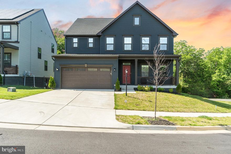 4.25% ASSUMABLE LOAN! (to another veteran only; will need SoE, Substitution of Entitlement)
Still accepting showings and back up offers.

Welcome to this stunning 2022-built home offering luxury and comfort across three beautifully designed levels. Nestled in a prime location, this property features 6 spacious bedrooms and 4 full bathrooms on 4,164 sf, making it perfect for families and entertaining guests.

On the upper level, the primary suite boasts a spacious bathroom with a soaking tub, a large separate shower, large walk-in closets and elegant finishes. Three more bedrooms on the upper level share a well-appointed bathroom with a double vanity. Additionally, the upper level features a versatile loft/family room/bonus room, perfect for relaxation or entertainment. 
The main level and basement each offer a bedroom with its own full bathroom, providing privacy and convenience. The kitchen is a chef’s dream, featuring a large kitchen island, wall oven, gas range, and a walk-in pantry.
Enjoy a bright office space on the main level and a cozy fireplace in the living area.
A spacious finished walk-out basement with a large living area and ample storage space.

Relax or entertain on the covered Trex deck overlooking a newly fenced backyard with serene views of lush woods and direct access to Fredericksburg trails.
Hardwood stairs with custom railings, a large laundry room on the bedroom level, a two-car garage, and natural lighting throughout.

Located directly across from Alum Spring Park and only a 5-minute drive to historic Old Town Fredericksburg and the VRE station, this home is ideally situated for commuters and outdoor enthusiasts alike.
This turnkey home merges modern elegance with unparalleled convenience in a picturesque setting.