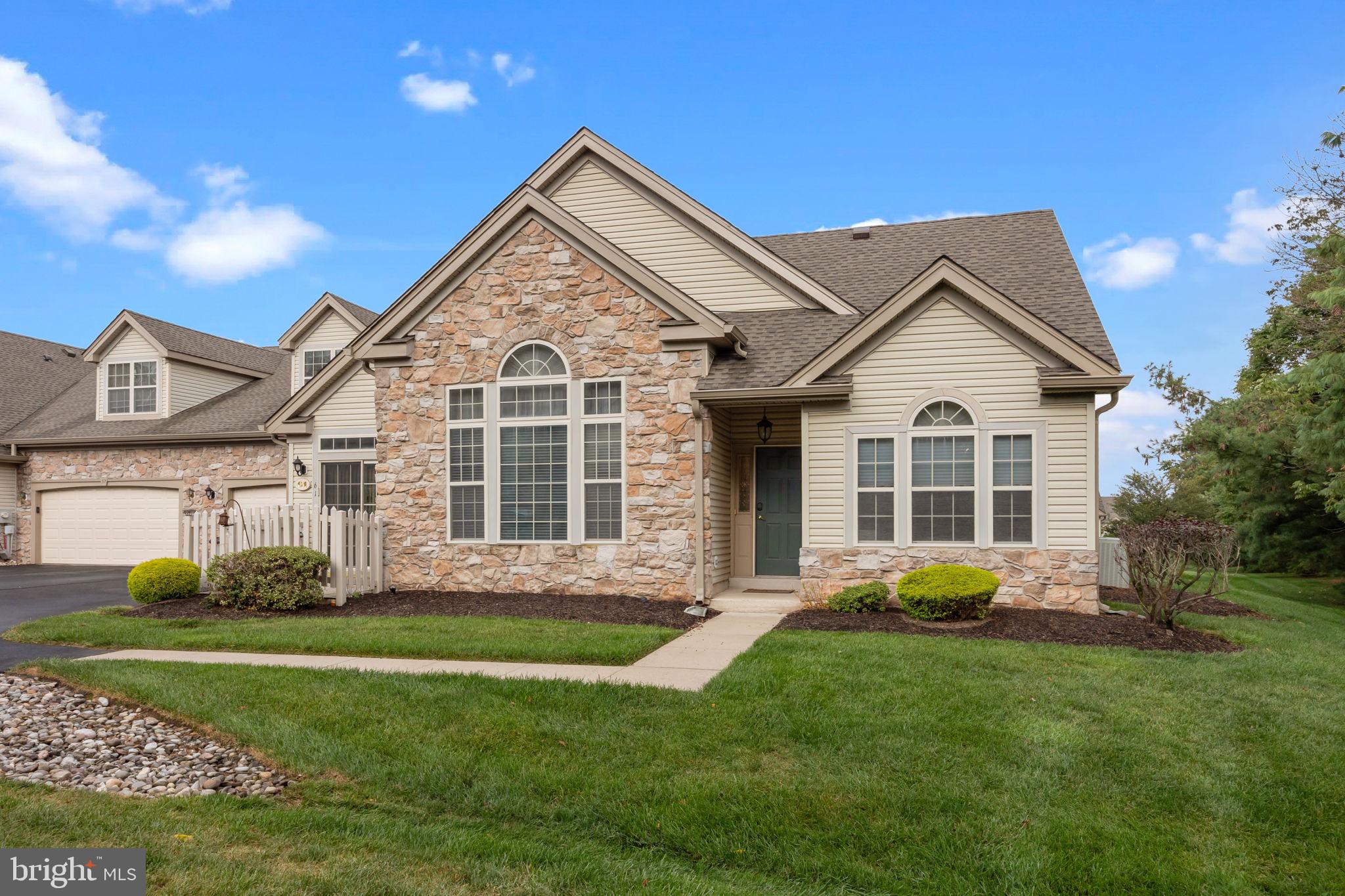 Welcome to Legacy Oaks at Northampton, one of Bucks County’s most sought-after 55+ communities. This largest model offers 3 bedrooms, 3 full baths, a den, and an oversized 2-car garage. The home is loaded with builder upgrades, featuring 14-ft ceilings, an open floor plan, and abundant natural light. The kitchen includes 42” wood cabinets, upgraded countertops, tiled backsplash, newer appliances, and a breakfast nook. A vaulted sunroom opens to a private paver patio with a picket fence. The primary suite offers tray ceilings, dual walk-in closets, and a spa-like bath. A private guest suite sits above the garage with its own bedroom, sitting area, office, and full bath. Expanded side yard and prime location close to shops and dining. Don’t miss this opportunity!