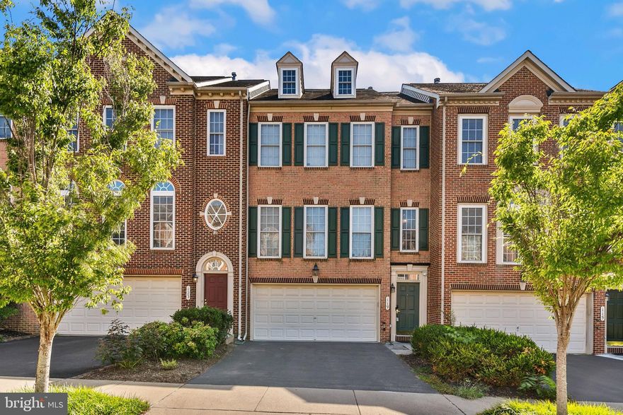 This harmonious and luxurious brick townhome in Quince Orchard Park is move-in ready. It's a large space with plenty of space and amenities to be comfortable, relax and stretch out. The home is light and bright, with large windows and tall ceilings. The main level is ideal for entertaining, with hardwood floors and both formal and casual spaces. The large kitchen boasts granite countertops and tons of room, space for cooking, eating and entertaining. Take the party outside to the deck that runs the full width of the home and enjoy the tree view. Retreat upstairs to the owner's suite, with your own en-suite bath with soaking tub. Two more bedrooms, a second full bath and laundry complete the top floor.  On the entry level, you will find a wonderfully flexible space for guests or watching tv or the perfect office. This level can be closed off into its own private world, with its own full bath and terrace.  All of this, and everything that Quince Orchard Park has to offer:  Walking paths, tot lot, community pool & tennis courts, Discovery Park. It's also right outside the Kentlands, close to dining, shopping and commuter routes like 270, 370 and the ICC. Get ready to see it soon!