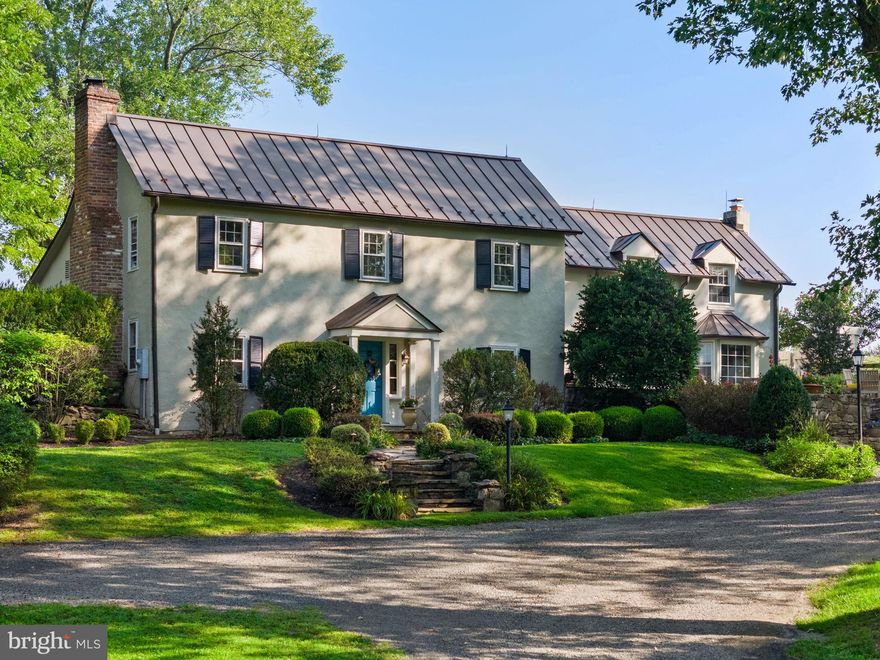 Gracious colonial home built circa 1914 on 1+ magical acres just minutes from Middleburg on iconic Foxcroft Road. The property is surrounded by a large farm offering lovely pastoral views and stunning sunsets. The landscape features mature trees professionally illuminated gardens and a small meandering creek at the front of the parcel. Inside be struck by the charm of gleaming hardwood and flagstone floors, two fireplaces and custom built-in cabinetry throughout. The home has been fully updated and includes 4 bedrooms and four full baths. Enjoy Blue Ridge Mountain views through a large picture window in the kitchen while sipping your morning coffee. The main level boasts a formal living room with a raised fireplace, a separate formal dining room, home office, breakfast room and a family room with a stone fireplace and separate bar area. The front of the house features a welcoming flagstone terrace with space for tables and chairs. Off the west side of the house is a cozy screened in porch with brick flooring. The fenced-in backyard offers a stone terrace with a sitting area, built-in fire pit and barbecue, both plumbed for propane, along with a sunken spa — perfect to enjoy the spectacular sunsets. Additional outbuildings include a potting/tool shed and a well house. Upgrades include a new roof, HVAC, water filtration system, water heater, invisible pet fence, resurfaced driveway, stonework, outdoor lighting and irrigation systems and a generator. Property is move in ready and has been meticulously cared for. Don’t miss this classic Middleburg hunt country home!