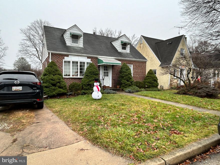 Wow you don't want to miss this wonderful 4 Bedroom Cape cod located in the sought-after Linhigh neighborhood. This well maintained home has been updated over the years and Shows beautifully!  Gleaming hardwood floors throughout, Bright spacious Living Room with bay window, Large Eat-In--Kitchen walks out to Enclosed rear porch with Huge fenced rear yard, with fire pit  and Patio area, There is also an Awesome Finished Basement with plush carpet and loads of storage, Upper level features two additional large bedrooms and so much more!  Hurry make your appointment today!