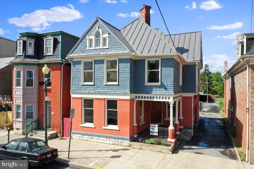 Beautiful Downtown Office Space Available! Historic Building Completely Renovated. Featuring lots of natural light from windows and skylights, hardwood flooring, bathroom, and large mini split system. Close proximity to downtown business, city and county buildings, and minutes from commuting routes I81 & Route 9. Access to the buildings common space kitchen, foyer, waiting area, & large conference room. Utilities Included in monthly rental rate. Additional office spaces available with different price & terms. Call For Details!