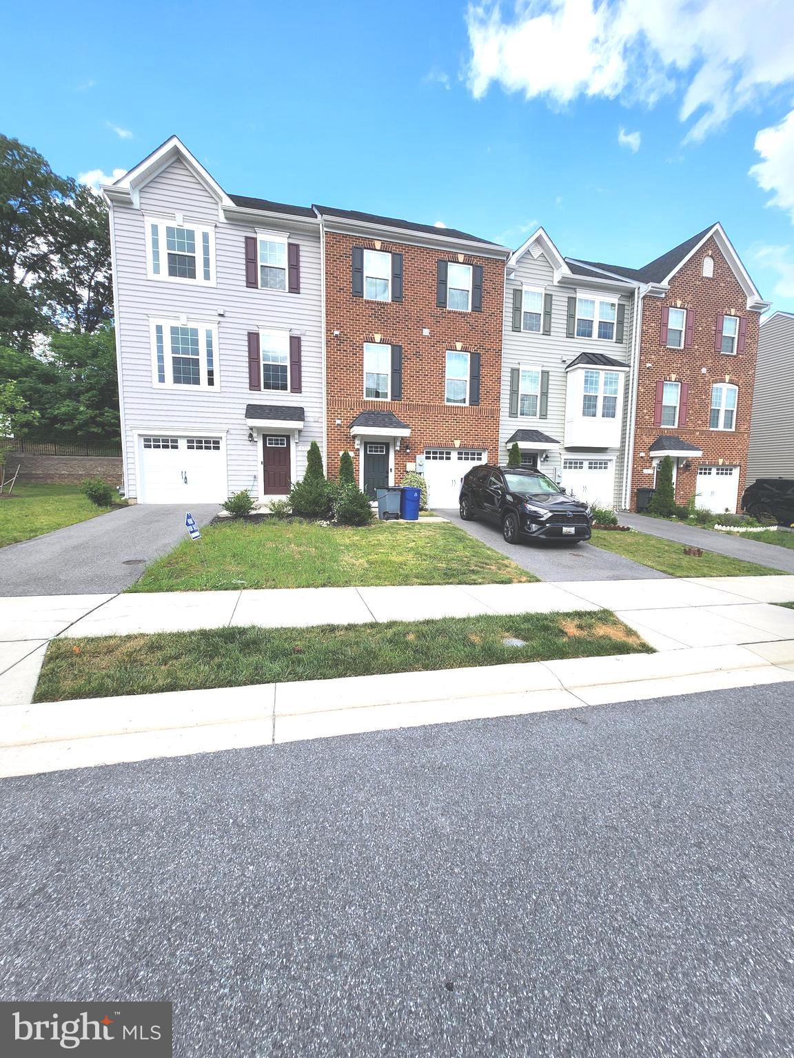 This Beethoven at Highgate Village is a luxury 3-story end unit townhome built to buyers' specifications. Entry level includes Foyer, finished Recreation Rm with walkout to back yard, 2-piece rough-in and access to the 1-car Garage. Main living level has Living Rm; Powder Rm; and Kitchen with Dining area, large island, granite countertops, backsplash, pantry, and GE SS Appliances including refrigerator. Upper level includes the Owner's Ste with walk-in closet and private bath.