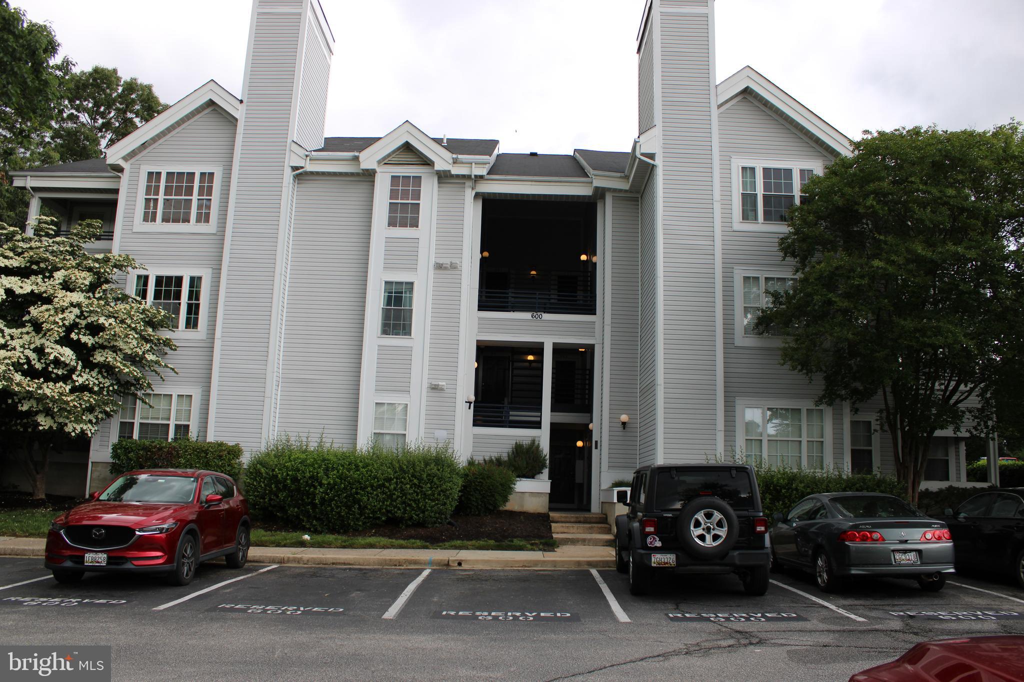 Come see this 2 bedroom and 2 full bath Condo, 1000 sqft of living space. Conveniently located in Odenton, Md. minutes from NSA, Fort Meade, BWI and easy access to I-97, RT 32 and RT3.
This 3rd floor Cond unit offers many upgrades throughout while leaving opportunity to put your own personal touch on it. There are cathedral ceilings which you only get on the 3rd floor and no neighbors above you. There is Laminate and tile floors throughout, (no Carpet) Special features include wood burning fireplace, private balcony and a Sunroom/ bonus room. There is a front load washer and dryer in the hallway, built in microwave in kitchen. Owner is offering 1 year home warranty.
