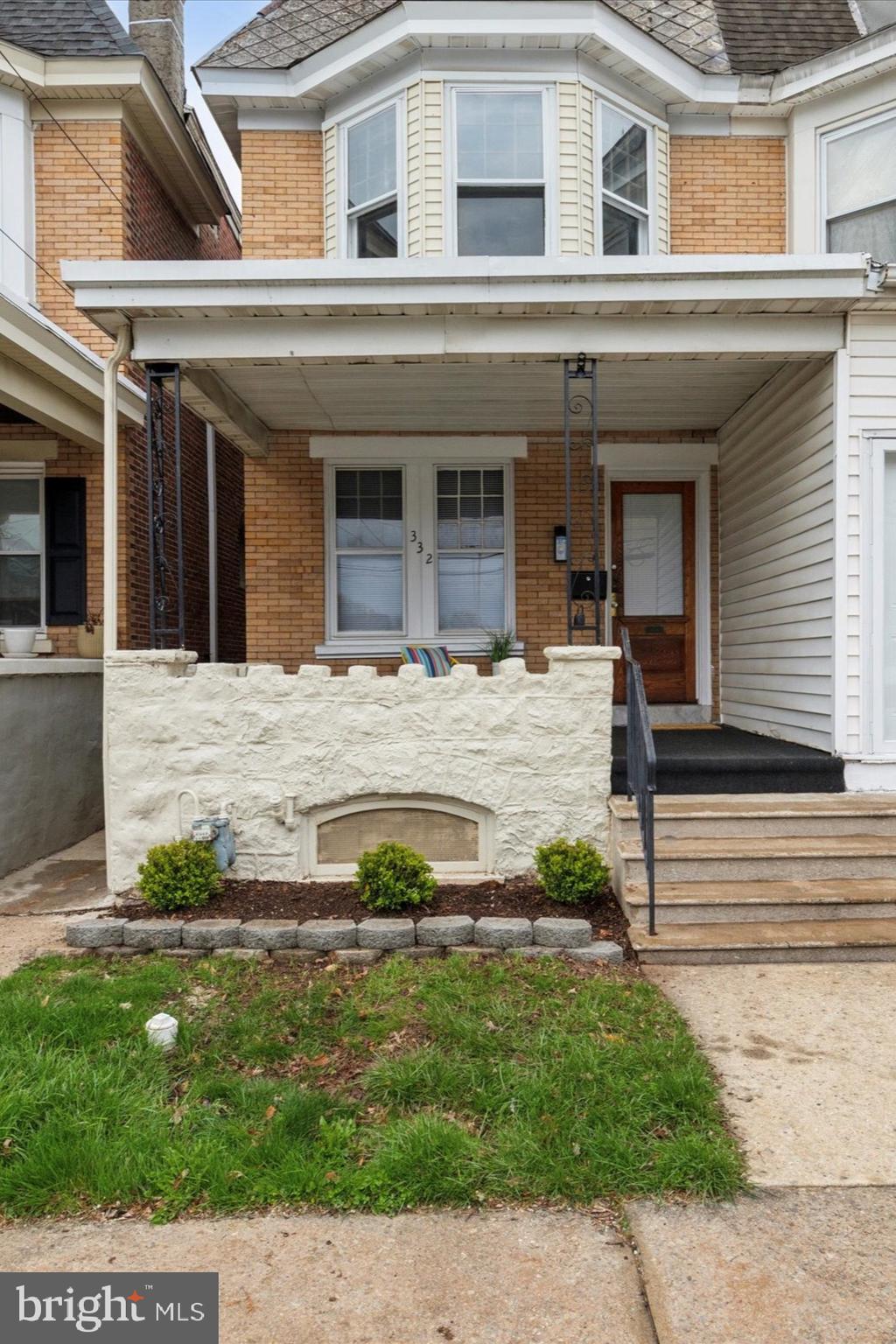 BACK ON THE MARKET due to buyer not securing financing. Completely transformed from the studs up, this spacious 3-bedroom, 2-bathroom home with an additional office is a must-see! Every inch has been thoughtfully updated, featuring brand-new flooring and carpeting throughout and restored woodwork that blends modern updates with timeless charm. Step inside to high ceilings and large windows that create an airy, light-filled space throughout. The gorgeous new kitchen is a chef’s dream, featuring an island with a breakfast bar, brand-new appliances, stylish pendant lighting, and a dedicated dining area—perfect for meals and entertaining.Upstairs, you’ll find three spacious bedrooms, including a bonus office space off Bedroom #3, ideal for working from home, a nursery, or extra storage. The second floor also features a beautifully updated full bathroom with a tub. Downstairs, the first floor includes a convenient full bath with a walk-in shower for added flexibility. Enjoy mornings on the inviting front porch or entertain in the large fenced-in backyard—ideal for pets, gatherings, or relaxation. The unfinished basement offers endless possibilities for storage or future expansion. At approximately 1,500 square feet, this home delivers both space and style in a prime location. Conveniently located near Elmwood Park Zoo, multiple scenic parks, a variety of restaurants, and just a short drive to Plymouth Meeting Mall with Whole Foods and premier shopping destinations. With everything brand new, this gem won’t last long—schedule your showing today!
