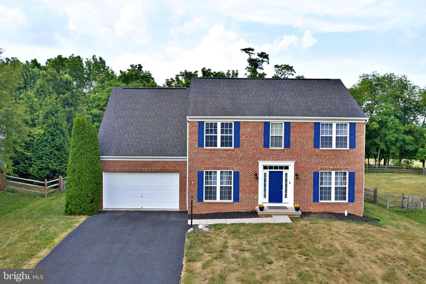 BACK ON THE MARKET at a REDUCED PRICE this beautiful colonial home is located along the fourteenth hole of the desirable Locust Hill Golf Course with it's amenities!  Property features five bedrooms, three and a half baths, two car garage, patio, fenced rear yard, partially finished basement, and more.   The owners have updated the property with fresh new paint, new flooring,  as well as a brand new kitchen which includes new counter tops and cabinets.  Home is located close to MD/VA corridors and all commuter markets.