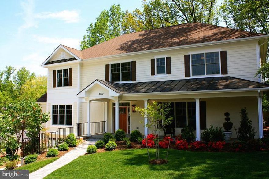 Builder wants this home sold! Gorgeous renovated three level home with 4 generously sized bedrooms/ 5 full baths.  Oak hardwood floors. Gourmet kitchen w/ granite counters, wood cabinets & stainless appliances.  Patio off kitchen with fenced backyard.  Many rooms custom painted.  Beautiful finishes throughout. Great value in Country Club Hills.