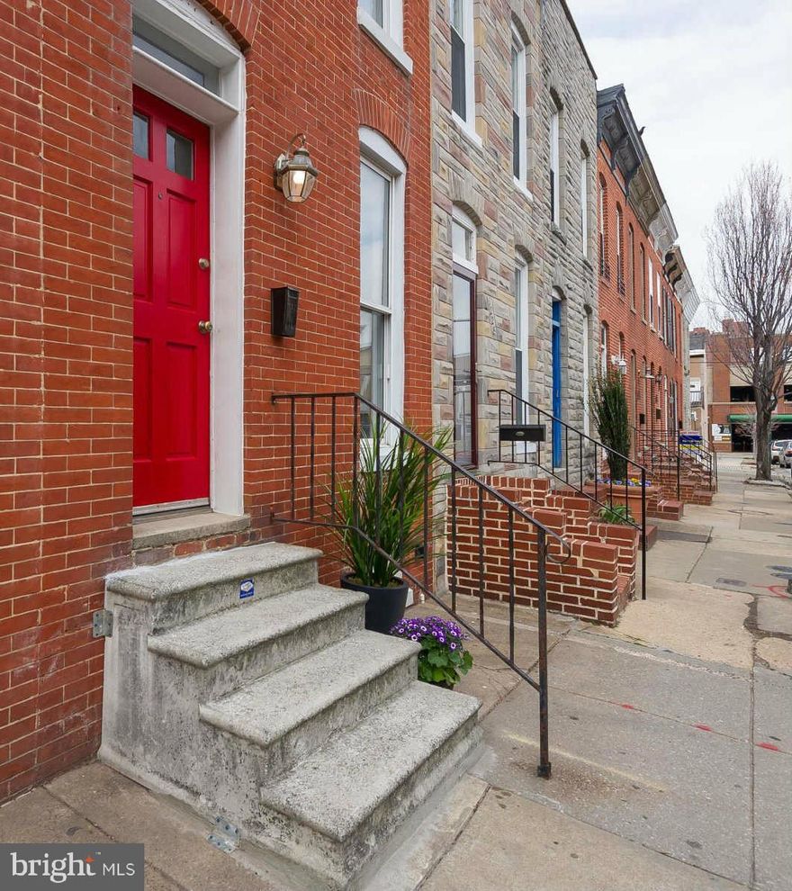 * PARKING for One * Sought-after location! Celebrate city life in centrally located & affordable Federal Hill home.  Walk around the corner to enjoy pubs & dwntwn shopping.  Or host gatherings on your large deck!  Home Features light-filled, updated Kitchen & Bathrooms, Finished Basement.  Add'l Updates incl: Windows, Furnace, CAC!  **Compact Car Parking only--Add'l 2.5 feet (+/-) easy to achieve.