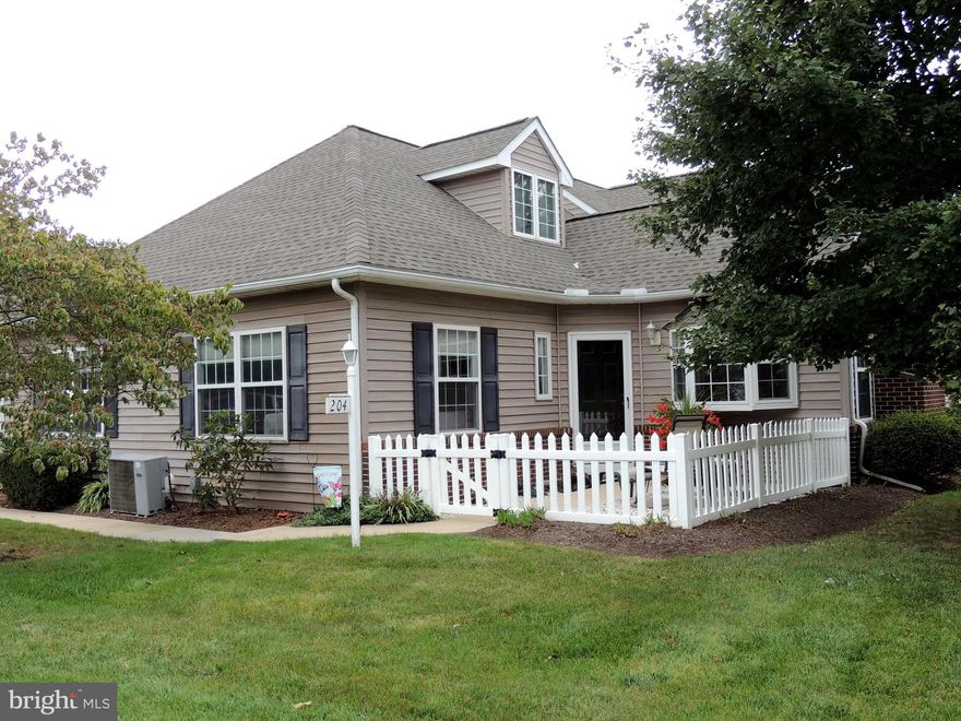 Welcome home to Concord Crossing!  Greeted by a charming courtyard bordered with white picket fencing, you ll be delighted by this bright and cheerful carriage home s versatile floor plan.    Formal Living Room features vaulted ceiling, gas fireplace, bay window, and is open to formal Dining Room. Generous sized Kitchen offers abundant cabinetry and countertop space perfect for entertaining.  This unique floor plan offers the potential of a 1st or 2nd floor Main Bedroom (1st floor bedroom with attached full bath and walk-in closet, 2nd floor bedroom with sitting area, full bath, and dual walk-in closets).  The 1st floor also features a den/study (which may be converted to 3rd bedroom based on the owner s needs), a laundry room, and powder room.  Additionally, this home offers 1 car attached garage and a full, unfinished basement. This fine home is serviced by Garnet Valley School District and is close to numerous shopping, recreational, cultural and restaurant options; easy access to Wilmington, Philadelphia and the International Airport.  Please note that Delaware County is conducting a real estate tax reassessment, effective January 1, 2021. If you have any questions or concerns about the impact of this process on the future real estate taxes for this property, you should contact the Delaware County Treasurer's Office or call the Tax Reassessment Hotline at 610-891-5695.