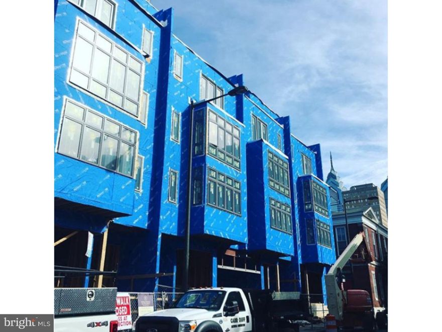 Rittenhouse Square New Construction Homes. 4700 to 5800 square feet. Elevators, 2 to 6 car garages, YES 6 car garages!! 10 year Tax abatements, 4 to 6 bedrooms layouts, and luxury amenities throughout. Rittenhouse Row Townhomes are Located in the Heart of Rittenhouse Square at 21st and Sansom. There are Two corner homes available and two interior homes. All four homes are 24 foot wide!! Pricing starts at $2,300,000. All 4 homes will have a smart home technology package included, 3 zones of heating and A/C, Roof deck, rear deck off of living room and deck off of a bedroom. The luxurious kitchen will have Viking, Subzero and/or Wolf appliances, custom cabinetry, stone countertops, two sinks, and two ovens. The living room and dining room space is enormous and the perfect layout for entertaining with a huge outdoor deck off of the living space. The master bedroom occupies an entire floor and has a large sleeping area, walk in closets, and enormous tiled bath with free standing soaking tub, grand shower with his and hers glass doors, multiple body sprays and shower heads, and a large double vanity with his and hers sinks. Everything in Rittenhouse Row is top of the line! There are multiple guest bedrooms plus space for an office or two, a second living room if needed and more flex space that can be used as a gallery, Au-pair suite, or gym. Too much to mention in one paragraph... 10-year tax abatement, Skyline views, fireplace,picture windows, 3 outdoor spaces, multiple stop elevators, Secured and gated driveway, handsome brick and stone facades. still time to pick finishes. The homes are framed and walkable. see brochure for full price list