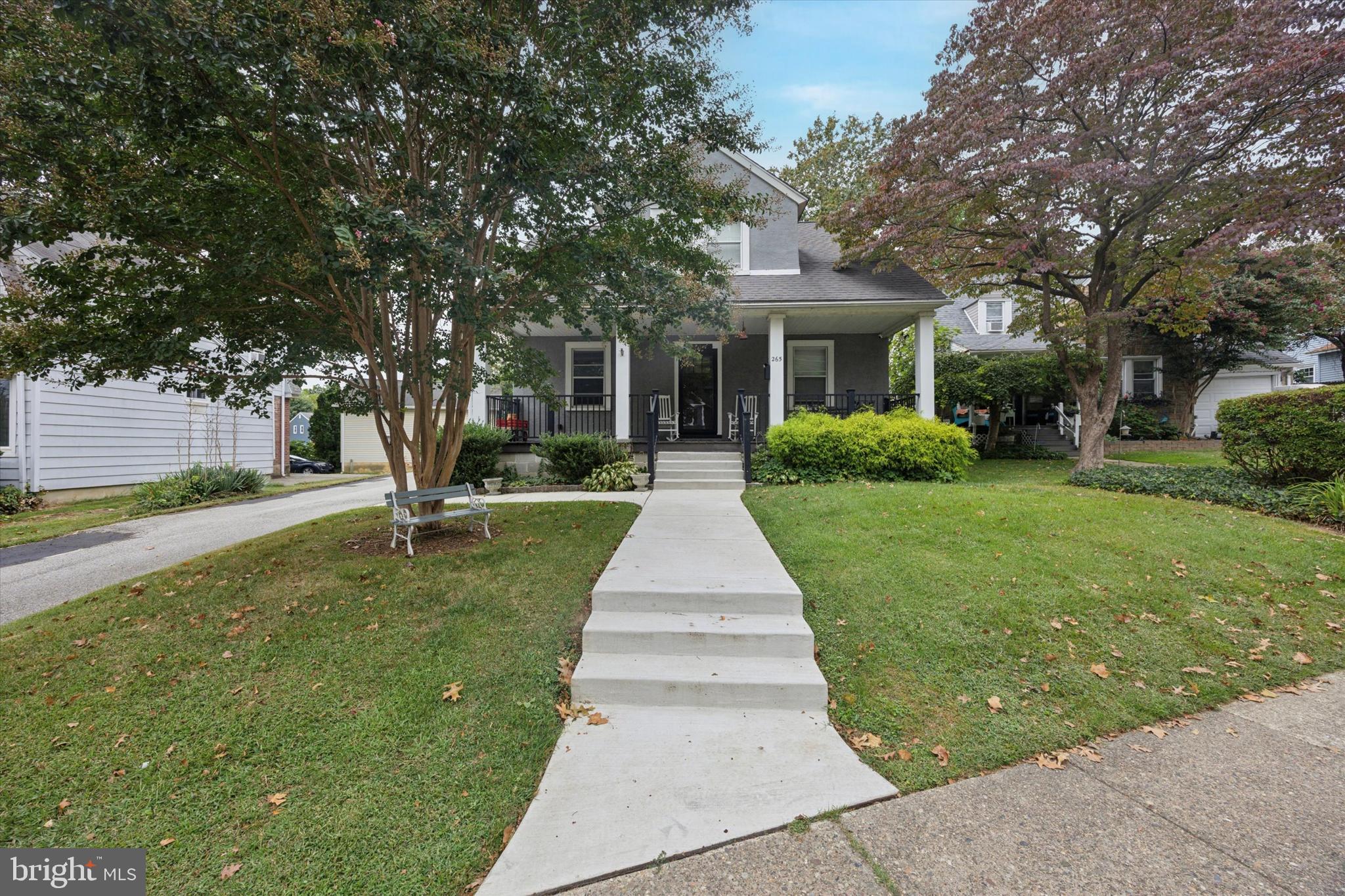 Welcome to this well-maintained Updated Cape in the Boro of Ridley Park. This home has been re-wired & re-plumbed. Features include a large rear fenced-in level lot,2 car detached garage and a screened in rear deck. The driveway has been seal coated with plenty of parking. 1st floor features a remodeled kitchen, formal living & dining rooms, bonus den / playroom, remodeled powder room, recessed lighting, and beautiful hardwood flooring.2Nd Floor has 3 generous sized bedrooms and a remodeled hall bath. Full basement with plenty of storage and laundry area, with a 100-amp electric service. Convenance galore with elementary, middle school and Ridley Lake only blocks away. The Airport, Train stations and major highways are easily accessible. The business district of Ridley Park has a vibrant retail and dining scene.