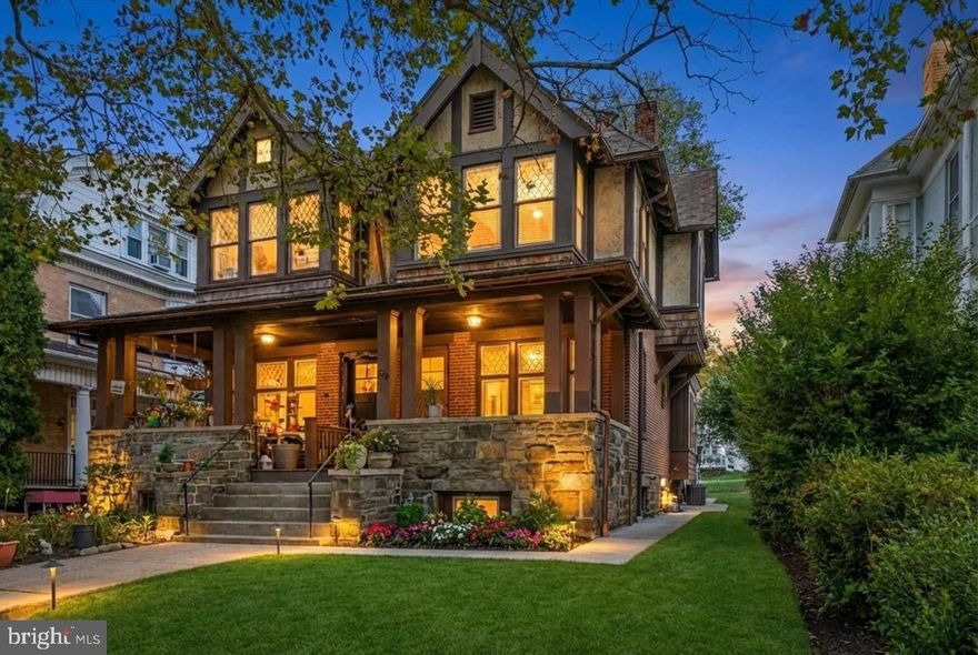 639 E High Street, a charming Tudor-style twin home, originally built in 1927, underwent a remarkable renovation that beautifully blends classic architectural elements with modern comforts. Nestled in the heart of Pottstown, this residence offers a unique opportunity to experience the warmth and character of a historic home while enjoying contemporary living. As you approach the property, the striking brick facade and distinctive design immediately capture your attention. The inviting exterior hints at the craftsmanship found within, where every detail has been thoughtfully considered. The spacious layout encompasses 2,020 square feet, providing ample room for relaxation and entertainment. The open concept living areas are bathed in natural light, creating a warm and welcoming atmosphere. The renovation has preserved the home's original character while incorporating modern finishes that enhance its appeal. The heart of the home features a well-appointed kitchen, perfect for entertaining. With ample counter space and modern appliances, it invites creativity and connection. The adjoining living and dining areas are ideal for gatherings, offering a seamless flow. Upstairs offers three bedrooms, two full bathrooms and the thoughtful feature of second floor laundry, making life feel more organized and comfortable. With its unique design, quality craftsmanship, and thoughtful renovations, it stands as a testament to timeless elegance. Experience the perfect blend of history and modern living offered in this home!