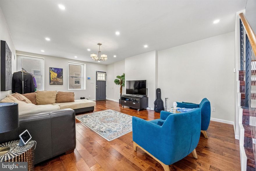 Welcome to 217 Grape Street, a beautifully updated 4 beds/3 baths end-of-row townhouse with roof deck located on a quiet, low-traffic block in the highly desirable Manayunk neighborhood. Reconstructed in 2022,  his 3-story home offers 4 bedrooms and 3 full bathrooms, combining modern upgrades with classic Philadelphia charm. Step inside and be greeted by an expansive, open floor plan, and wide planked hardwood flooring.  The sense of space and light this home provides is created by the plentiful number of newly installed window throughout.

The main level features a bright and inviting living space that flows seamlessly into an eat-in kitchen complete with a center island, stainless steel appliances, and ample cabinetry—perfect for both everyday living and entertaining. Step into the kitchen and find abundant natural stone countertops, modern stainless steel appliances and a natural gas range accompanied by a double oven -- a bakers delight.
 
Upstairs, you’ll find 4 generously sized bedrooms and 3 well-appointed bathrooms, offering flexibility for guests, home office space, or growing households. The home also includes a partially finished basement, ideal for additional living space, storage, or a gym.

Enjoy outdoor living with a deck/roof space, perfect for relaxing or entertaining while taking in neighborhood and city views. 

Situated in Manayunk, this home is just minutes from Main Street’s shops, restaurants, and nightlife, with convenient access to major highways and public transportation.

Don’t miss this opportunity to own a move-in ready home in one of Philadelphia’s most sought-after neighborhoods.