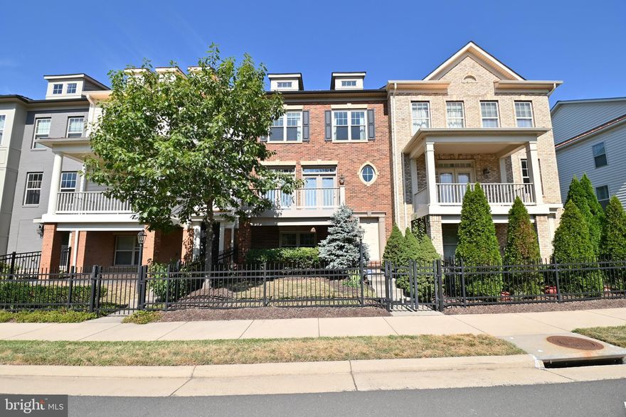 Excellent Condition 3BR INTERIOR-UNIT townhome in sought after Station View just steps to the Ashburn Metro! Spectacular upgrades including Gourmet Kitchen w/large island, trendy backsplash, stainless steel appliances, pantry, eat-in area. Composite deck just steps from the kitchen facing private reserve area ready for entertaining! Hardwoods on main level, 9’ ceilings with crown molding. Huge Primary Suite with sparkling full bath, separate double sink vanities, walk-in closet. Spacious Bedroom #2 and #3 with sparkling shared bath. Upper level laundry. Large Lower Level Recreation Room with access to 2-car garage. Rear of home faces private reserve area. Station View amenities include a basketball court, playground/tot lot, and walking/jogging/biking path. Easy access to Rt 267, walk to the Ashburn Metro Station, and just minutes to Dulles Airport, Technology Corridor, Shops, and Restaurants! Friendly, quiet neighborhood. Exciting Home in an Exciting Location - Welcome Home!