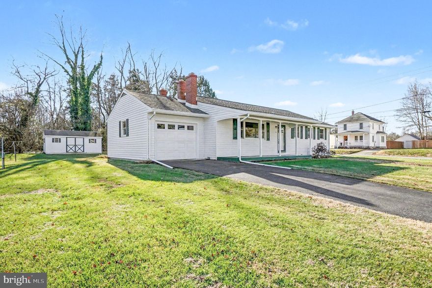 DEED COMBINING 2 PARCELS AND SURVEY IN DOCUMENTS- Affordable move-in ready opportunity! Lovingly maintained by the original owners for over 50 years, 3 bedroom, 1 bath rancher situated on a peaceful .82 acre lot and located just steps from the historical, downtown area of Chesapeake City, Maryland in the Bo Manor School District. Main level highlights include beautiful well maintained hardwood flooring throughout, a spacious living room with a cozy brick wood burning fireplace and an eat-in kitchen with a large pantry and plenty of cabinetry and prep space. Additional details include 3 roomy bedrooms, all with double closets and a full bath that includes a tub/shower, as well as a walk-in shower. Additional property details include an attached one-car garage, large gardening shed, covered front porch and public water/sewer. Upgrades include a new architectural shingled roof (2023), new water heater (2025), new dishwasher (2025) and basement professional water proofing (Basement Systems USA-added 2024) with a transferrable warranty (please see seller notes provided in documents for contract). Located within walking distance is the charming and historical water-oriented town of Chesapeake City, Maryland. Enjoy the quaint shops, fine and casual dining or just take a stroll and watch the many ships that pass through the C & D Canal daily. If you are searching for a well maintained, affordably priced home, located in a friendly water-oriented community, your search is over...8 Iler Lane...A PERFECT place to call HOME!