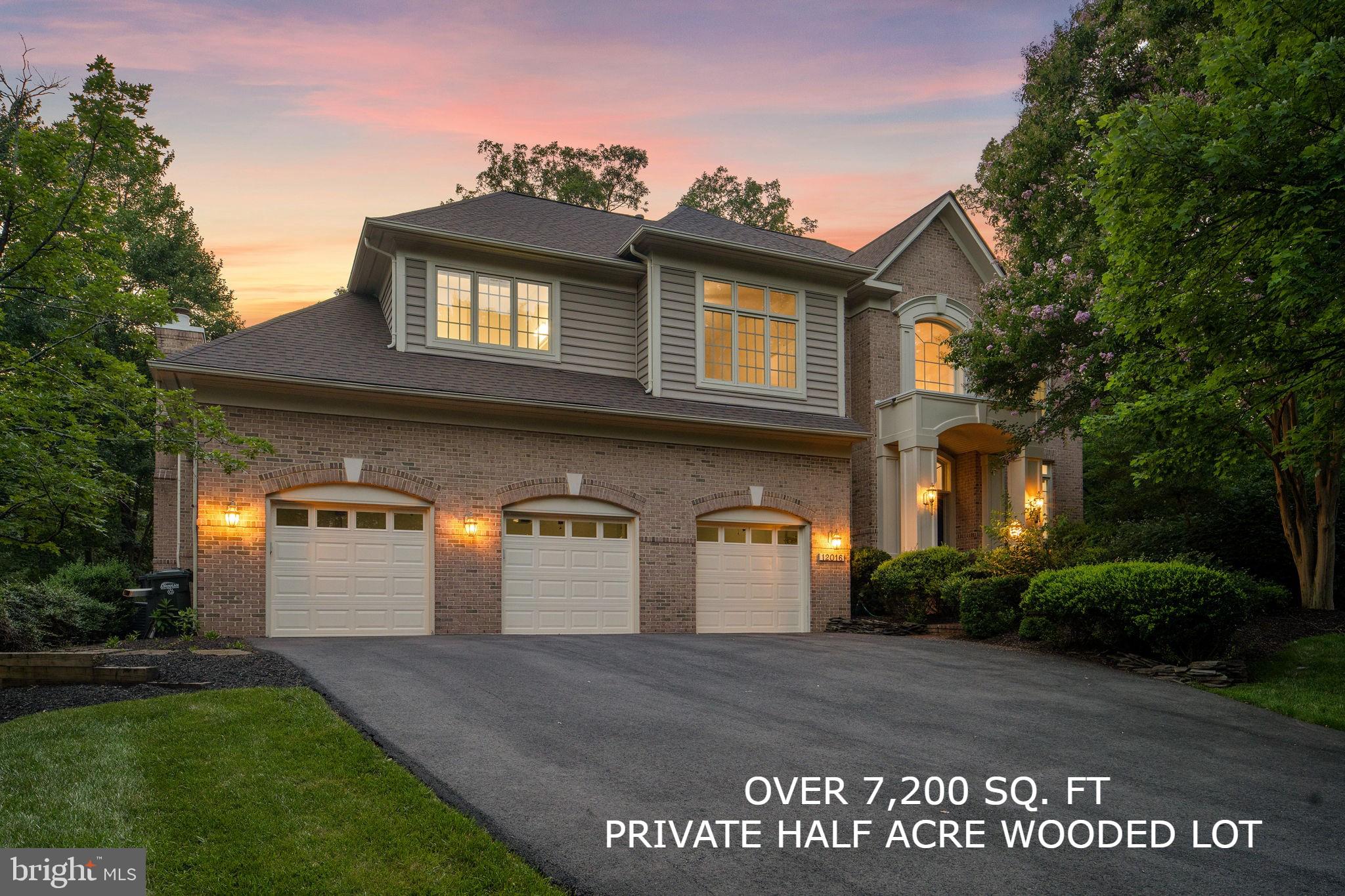 ***OVER 7,200 square feet***3 CAR GARAGE***PRIVATE, WOODED HALF ACRE LOT***
Welcome to 12016 Creekbend Road, a truly exceptional and elegant all-brick estate home with over 7,200 sq ft of living space, a 3-car garage, nestled on a private half-acre wooded lot backing directly onto the tranquil Sugarland Run Stream Valley Park, providing you with an unparalleled sense of privacy and serenity. Ideally located just 10 minutes from Dulles International Airport, 2 miles from the Metro to DC, and close to the Reston Town Center and Reston Hospital, this home combines the best of luxury and convenience. Situated in one of Reston’s most desirable neighborhoods, you’re just minutes away from outdoor trails, scenic lakes, schools, shopping, and easy commuter access.
Main Level Living:
As you enter through the grand double doors, you are greeted by a dramatic two-story foyer with custom tile details, setting the tone for the open and airy layout. The main floor is filled with natural light and includes a formal living room, a spacious dining room, and a private home office. The inviting family room features one of the home’s two fireplaces, making it the perfect space to unwind. The newly updated kitchen is a chef's dream, boasting high-end cabinetry, sleek granite countertops, a gas cooktop with grill, and seamless access to an expansive deck—ideal for entertaining guests or enjoying a quiet evening outdoors.
Upper-Level Retreat:
Upstairs, you’ll find four generously sized bedrooms and three full bathrooms, including a stunning primary suite. The master bath offers a spa-like experience with dual vanities, a soaking tub, a separate shower, and a walk-in closet. A versatile bonus room connects to the primary suite, perfect for a second office, nursery, or a custom closet space, allowing you to personalize this sanctuary to fit your lifestyle.
Finished Lower Level:
The walk-out basement is designed for both relaxation and entertainment. It includes two additional bedrooms, a full bath, a large recreational space, and a second home office. For movie lovers, the private home theater with two-tiered seating and premium surround sound is the ultimate retreat. This basement area is ideal for hosting guests or providing a comfortable living space for extended family members.
Impressive Upgrades:
In the last five years, the current owners have made over $150,000 in enhancements to elevate this home, including:
New roof (2024)
All garage doors replaced (2024)
French drain system installed in the front yard
Updated driveway
New HVAC systems (both heating and cooling)
Plumbing fixtures replaced in all bathrooms and kitchen
Master bathroom remodel with updated tiles
New water heater (2024)
Upgraded kitchen appliances including a new fridge, washer, and dryer
Replaced five ceiling fans (with remote controls)
New HVAC ducts
All new carpet (2025)
LVP flooring installed in basement (2025)
Freshly painted throughout the first and second floors (2025)
Glazed kitchen cabinets (2025)
Additionally, the home theater system, complete with two-level seating and high-end sound, is included with the home, ensuring a premier entertainment experience.
Quality and Care:
This home is in exceptional condition and ready for its new owners.
Reston Lifestyle:
Living here means embracing the best of what Reston has to offer: outdoor trails, lakes, recreational facilities, and convenient access to shops, restaurants, and major commuter routes. Top-rated Fairfax County schools—Herndon High School (with an Advanced Placement program) and South Lakes High School (offering an International Baccalaureate program)—are within easy reach.
With its unparalleled location, luxurious features, and an array of thoughtful upgrades, 12016 Creekbend Road offers a rare opportunity to experience sophisticated living in Reston's Premier Location!